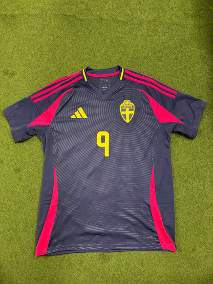 Sweden 2024 Isak #9 Away Shirt - L