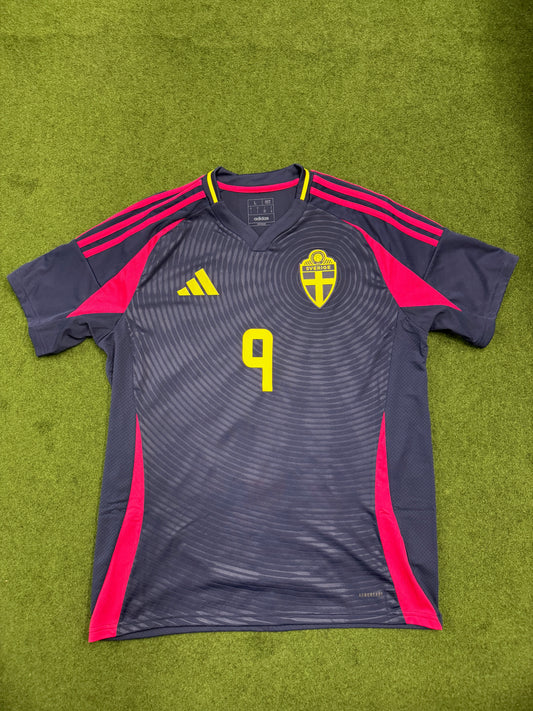 Sweden 2024 Isak #9 Away Shirt - L