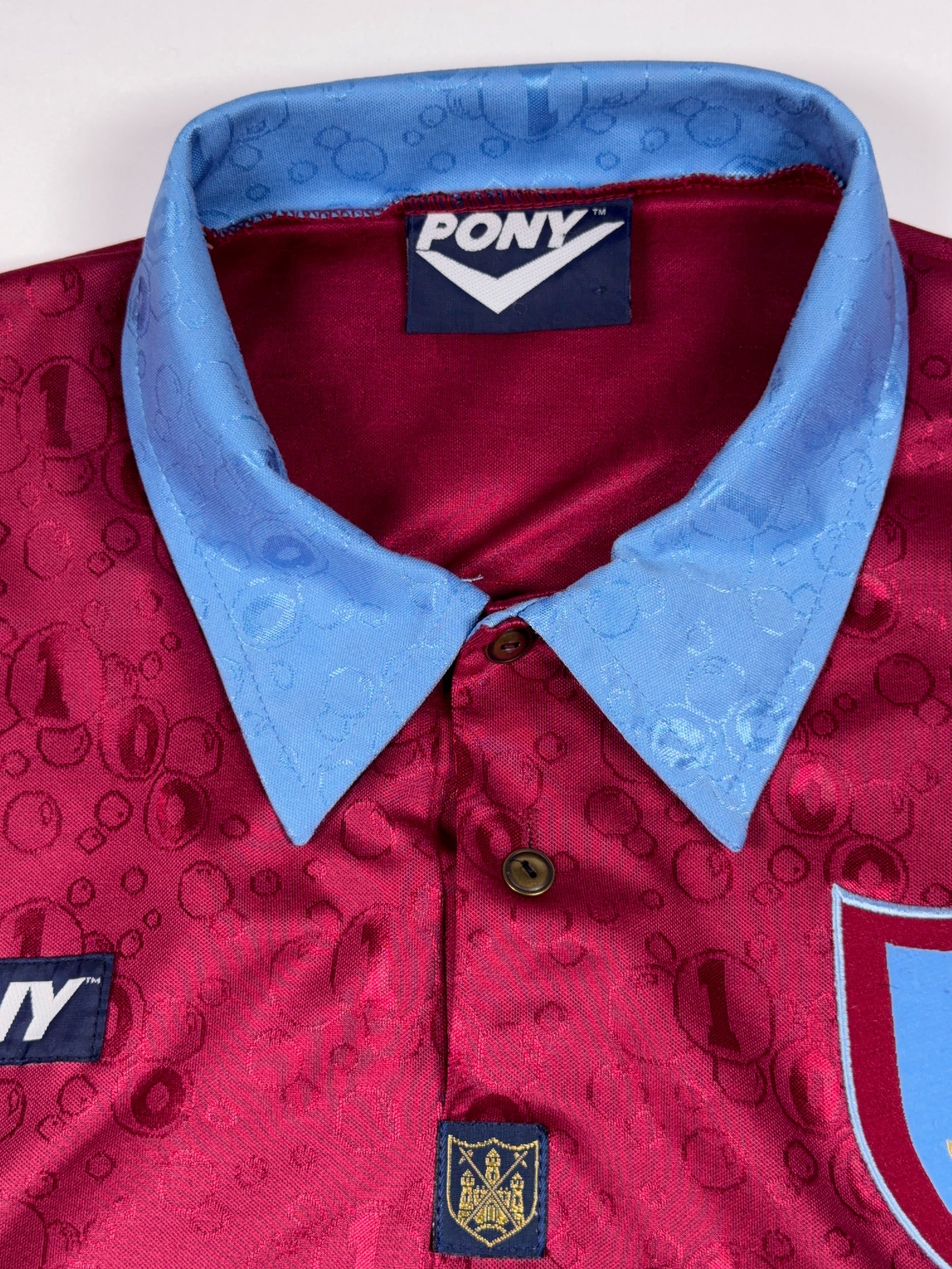 West Ham United 1995/97 Home Shirt - L