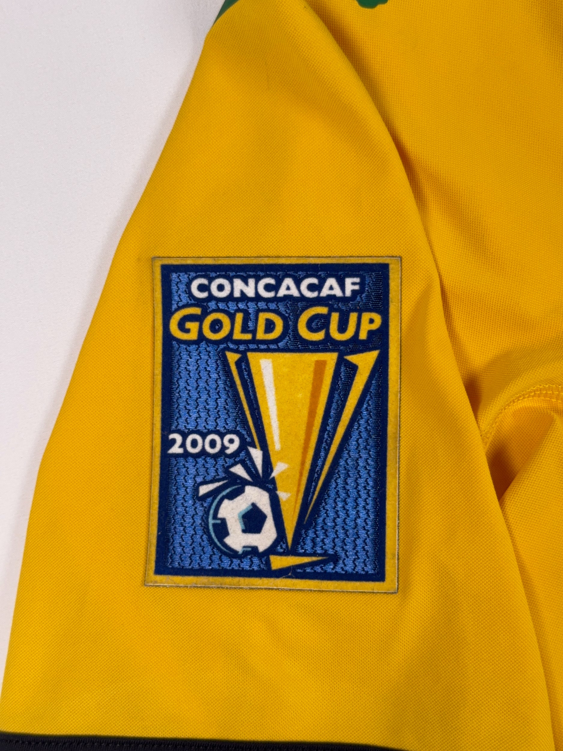 Jamaica 2009/10 Omar Cummings #22 Signed Matchworn Home Shirt