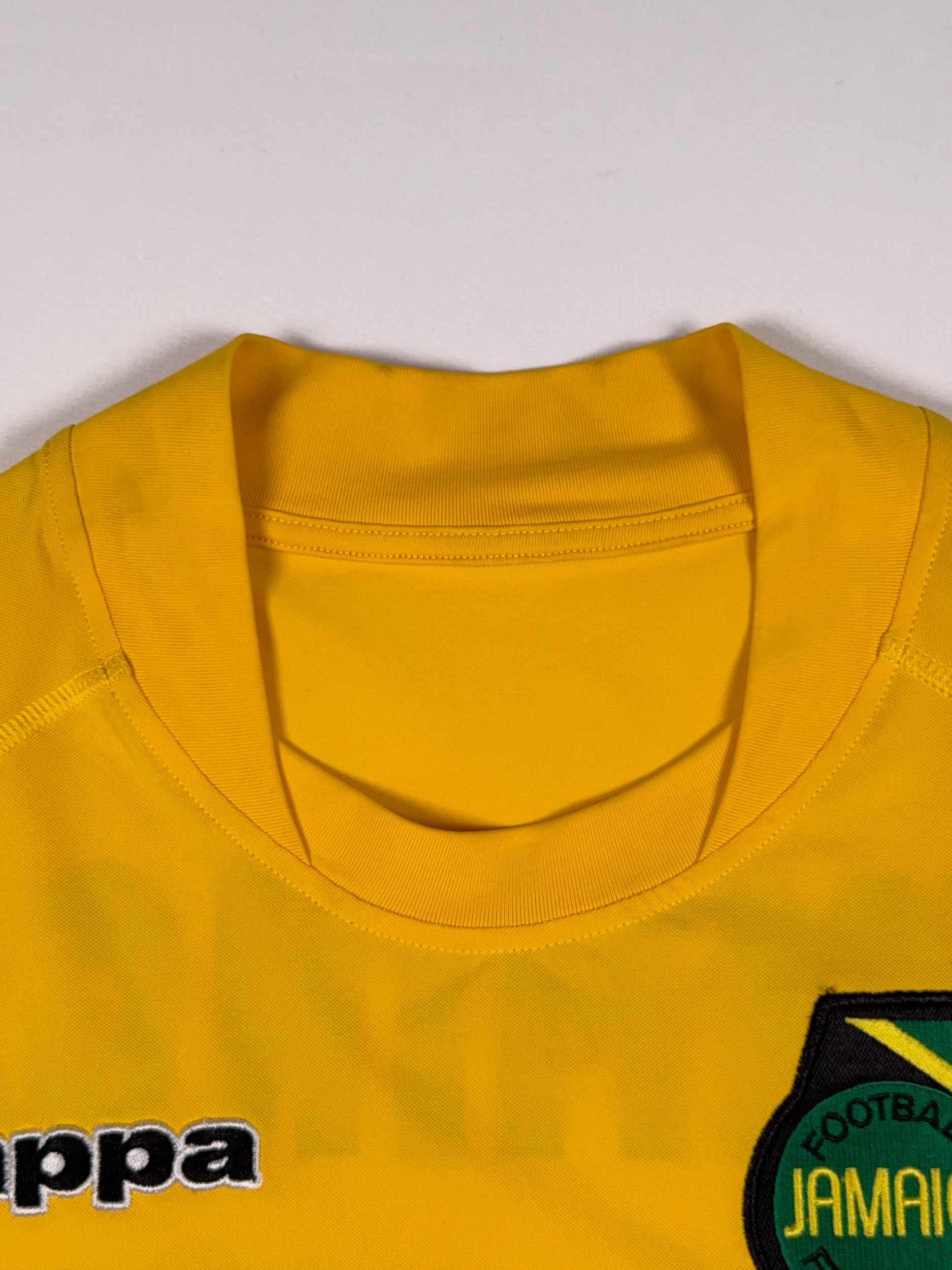 Jamaica 2009/10 Omar Cummings #22 Signed Matchworn Home Shirt
