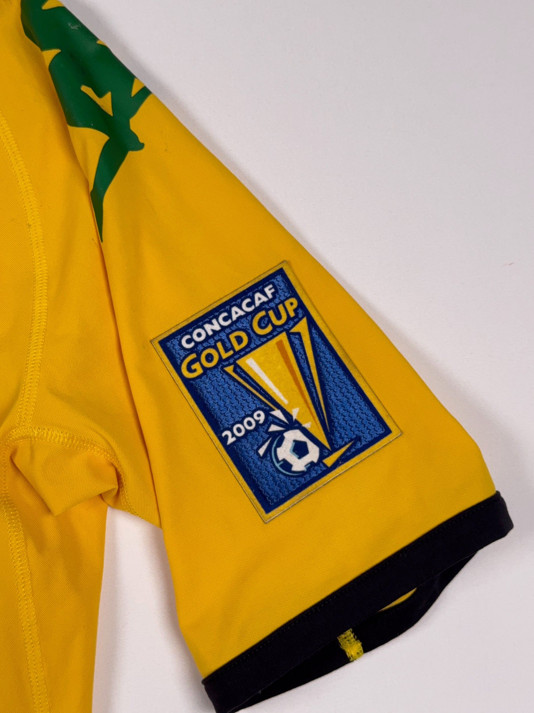 Jamaica 2009/10 Omar Cummings #22 Signed Matchworn Home Shirt