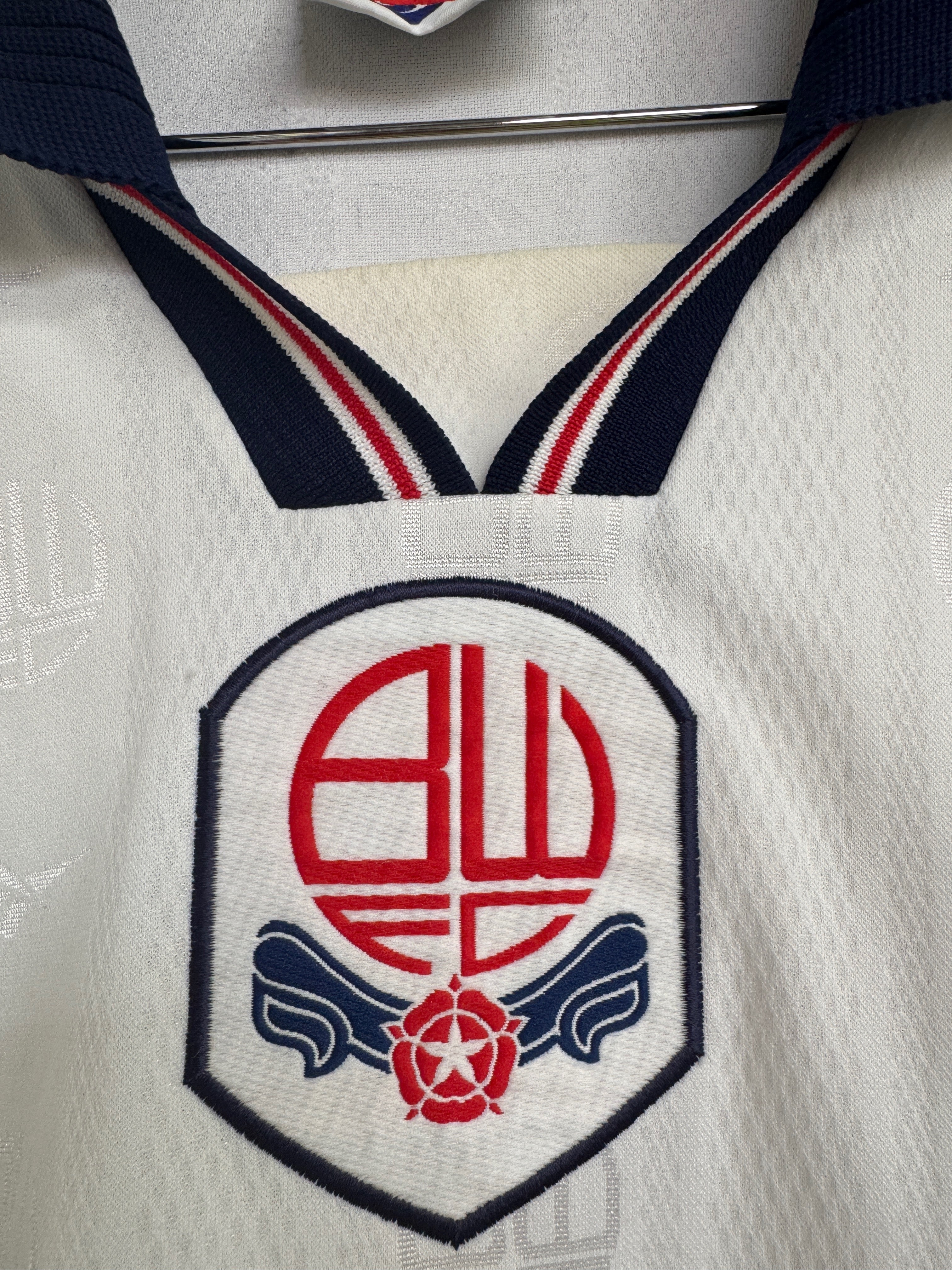 Bolton Wanderers 1995/97 Home Shirt | Retro Screamers