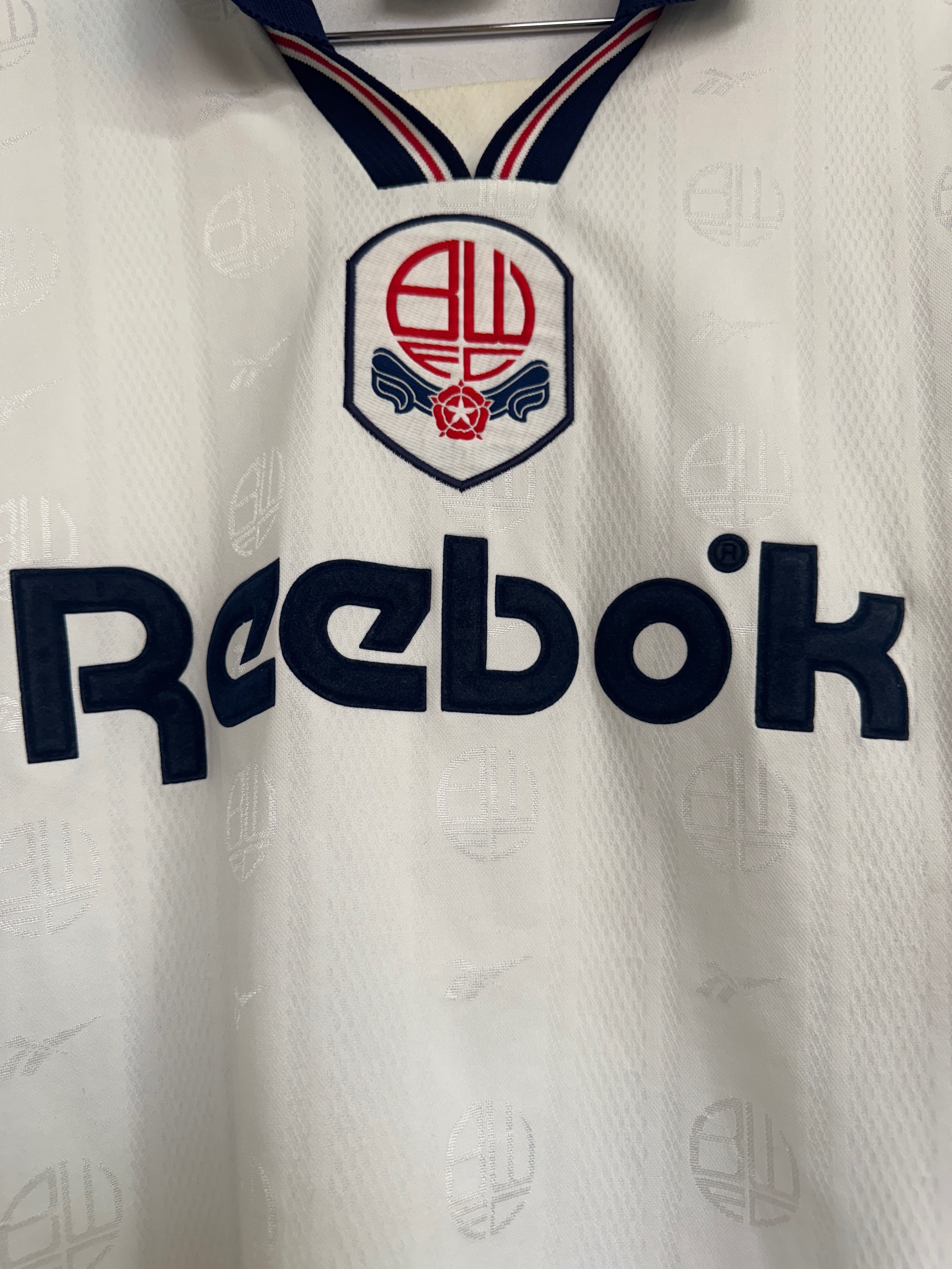 Bolton Wanderers 1995/97 Home Shirt | Retro Screamers