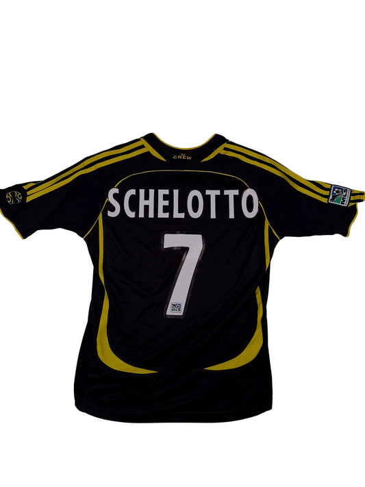 Columbus Crew 2006/08 Guillermo Barros Schelotto #7 Away Shirt - YL