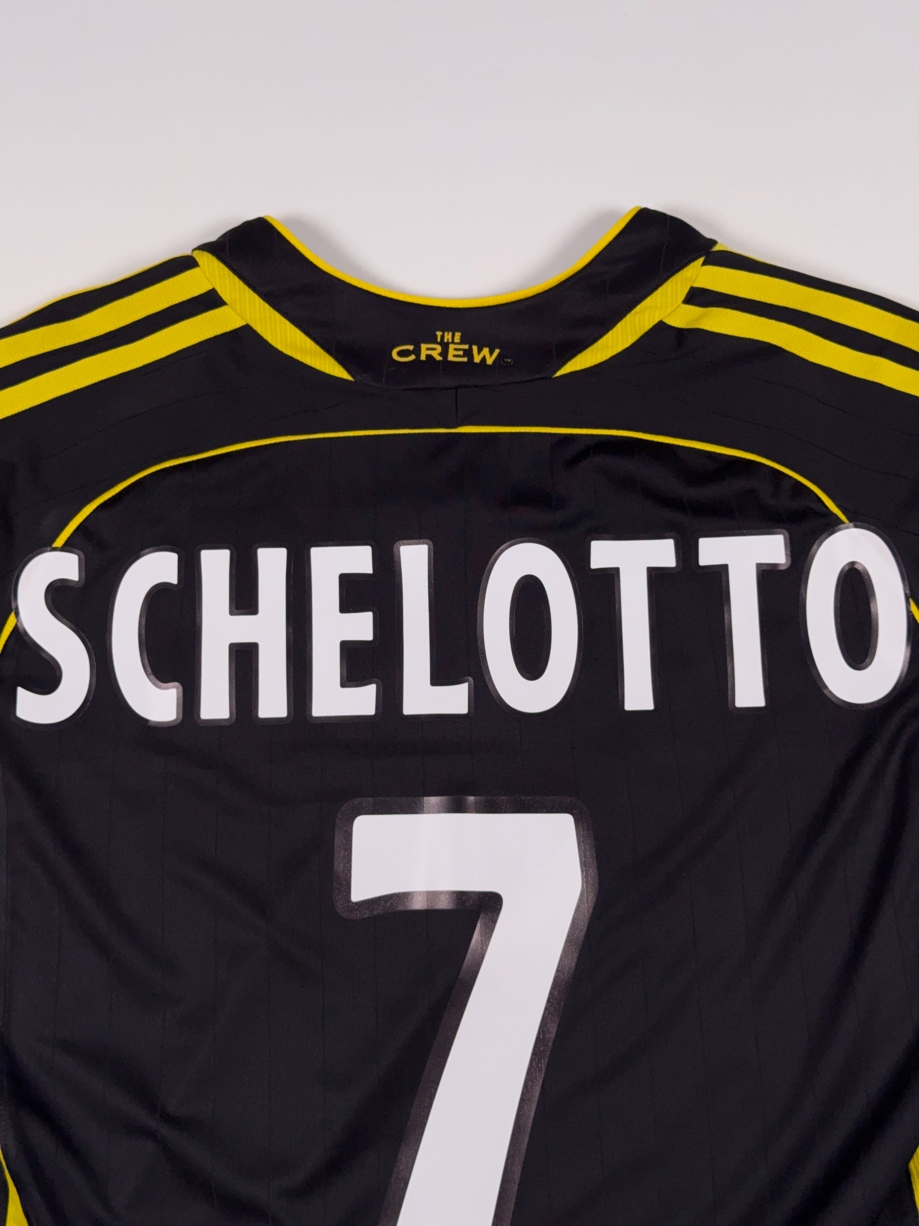 Columbus Crew 2006/08 Guillermo Barros Schelotto #7 Away Shirt - YL