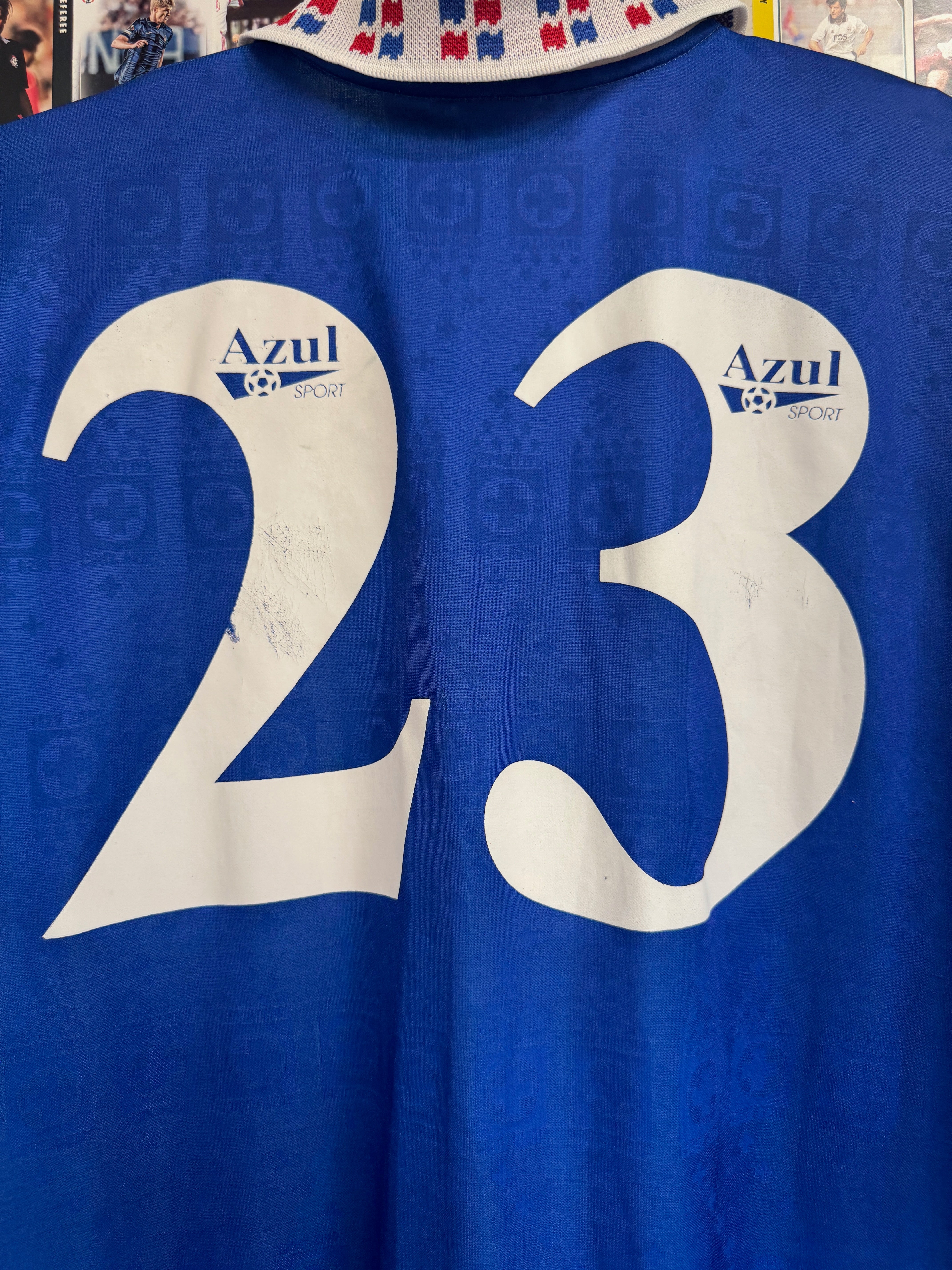 Cruz Azul 1994/96 #23 Home Shirt | Retro Screamers