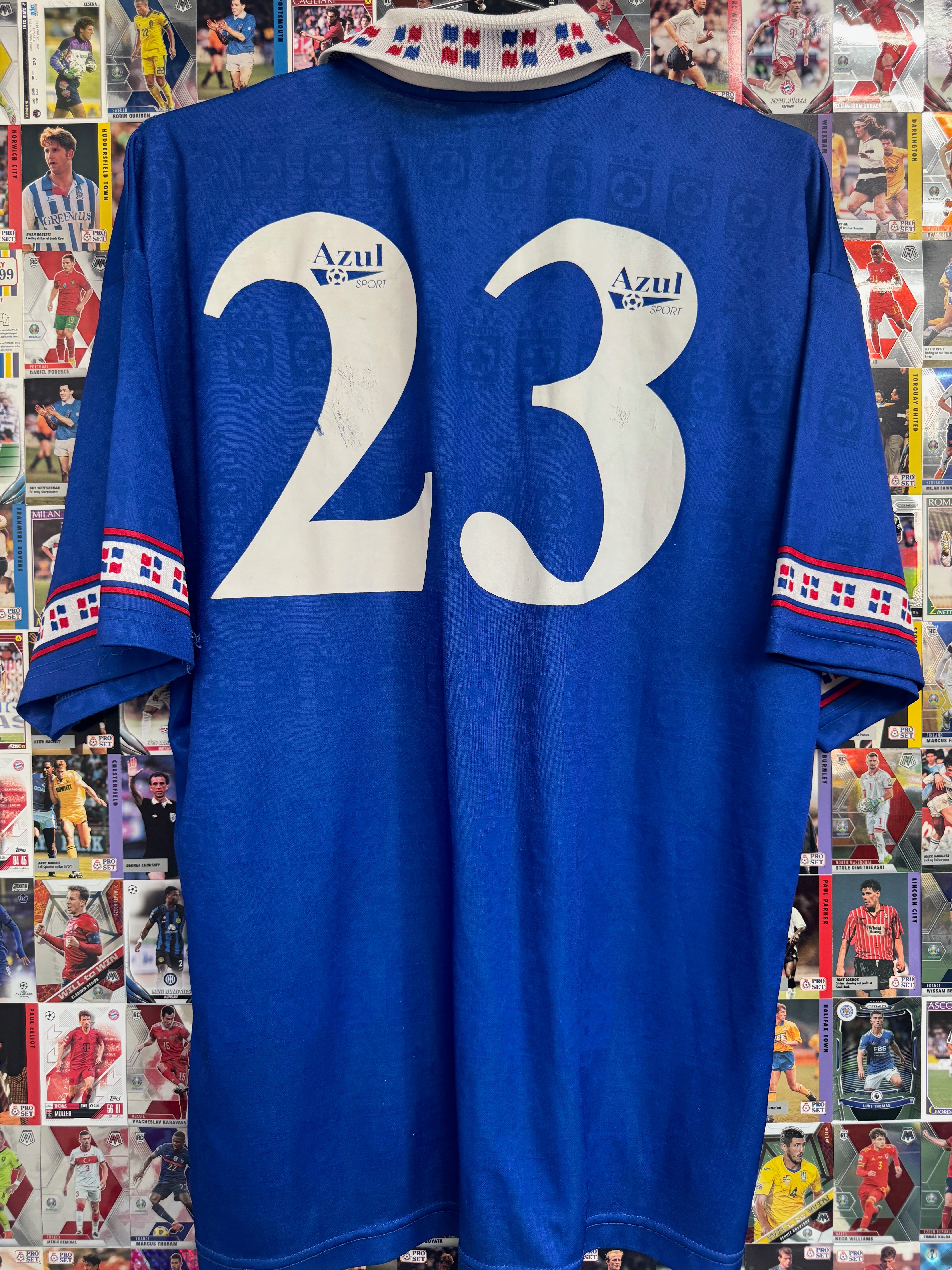 Cruz Azul 1994/96 #23 Home Shirt | Retro Screamers