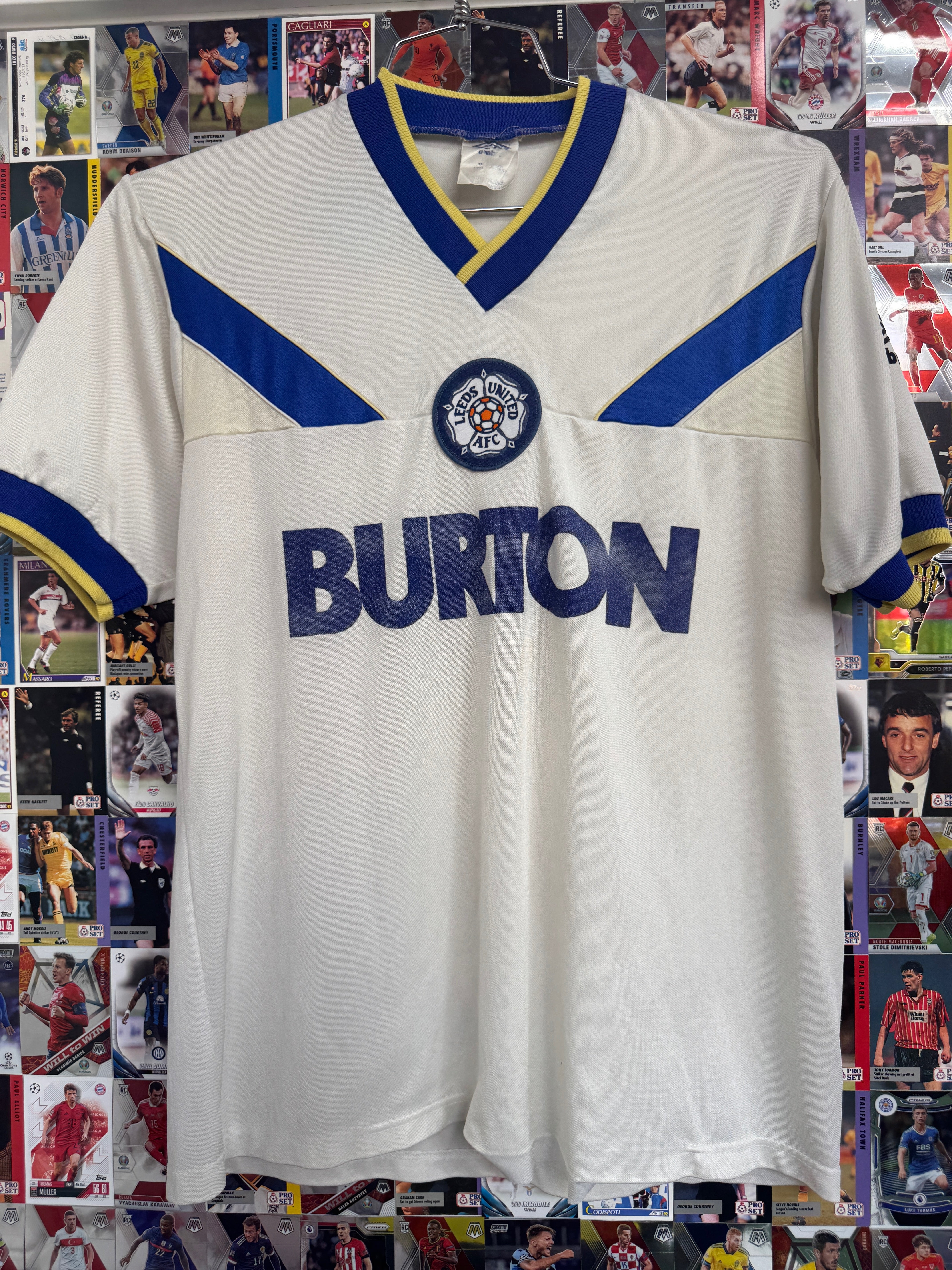 Leeds United 1986/88 Player Worn #5 Home Shirt | Retro Screamers