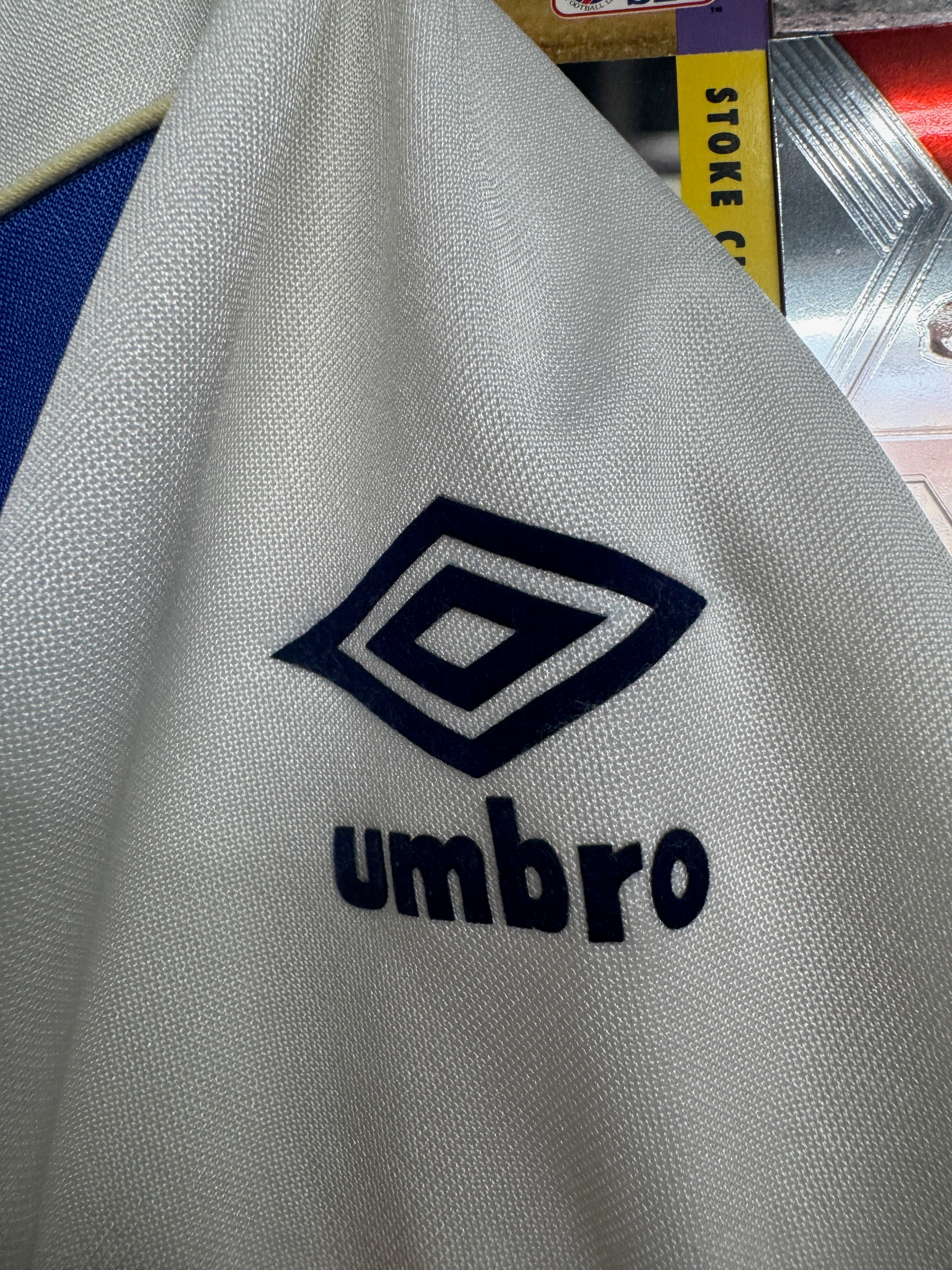 Leeds United 1986/88 Player Worn #5 Home Shirt | Retro Screamers