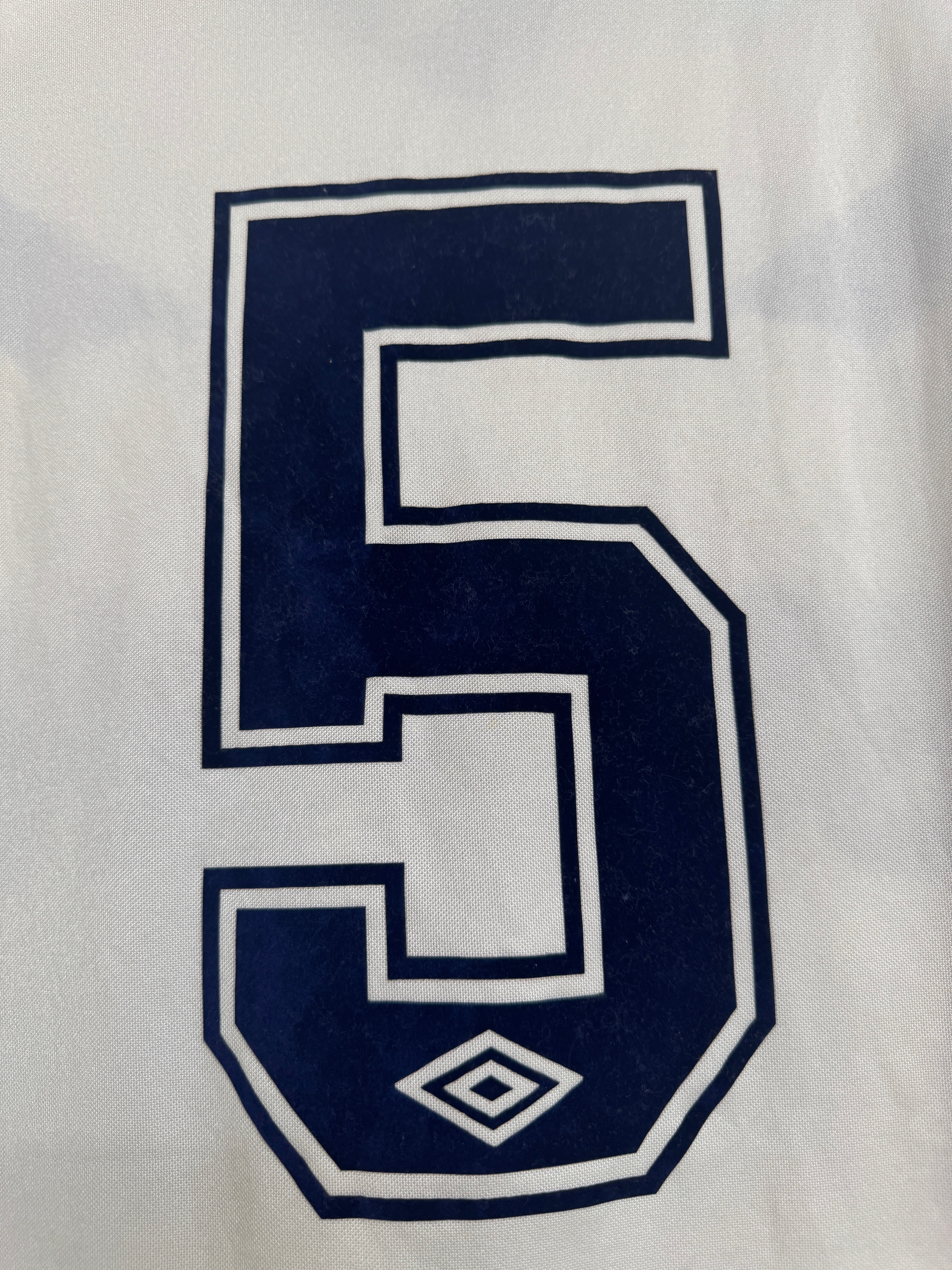 Leeds United 1986/88 Player Worn #5 Home Shirt | Retro Screamers