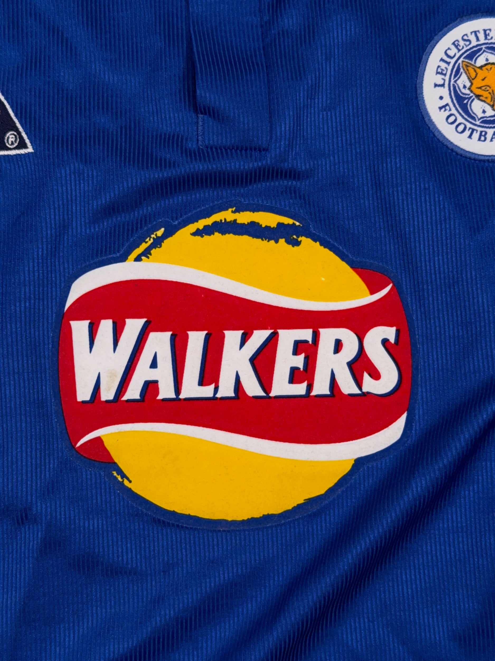 Leicester City 2000/01 Home Shirt - L