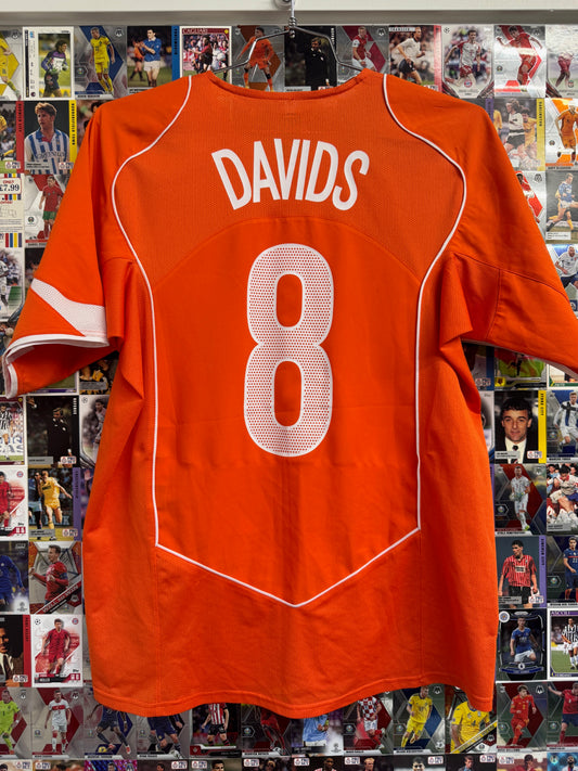 Netherlands 2004/06 Edgar Davids #8 Home | Retro Screamers