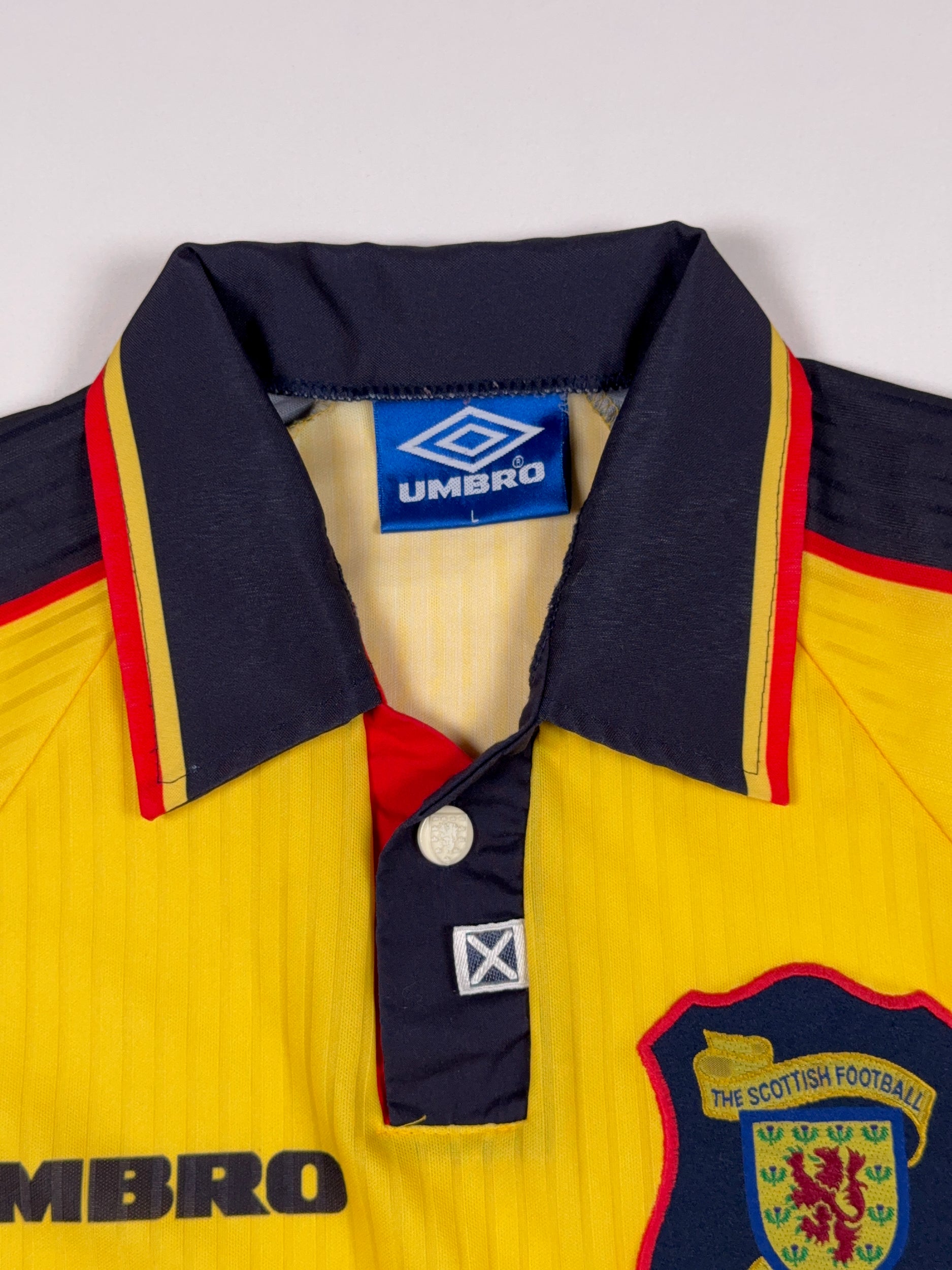 Scotland 1996/99 Away Shirt - L