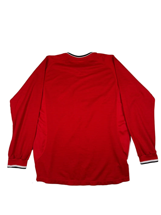 Manchester United 2000/02 Longsleeve Home Shirt - M