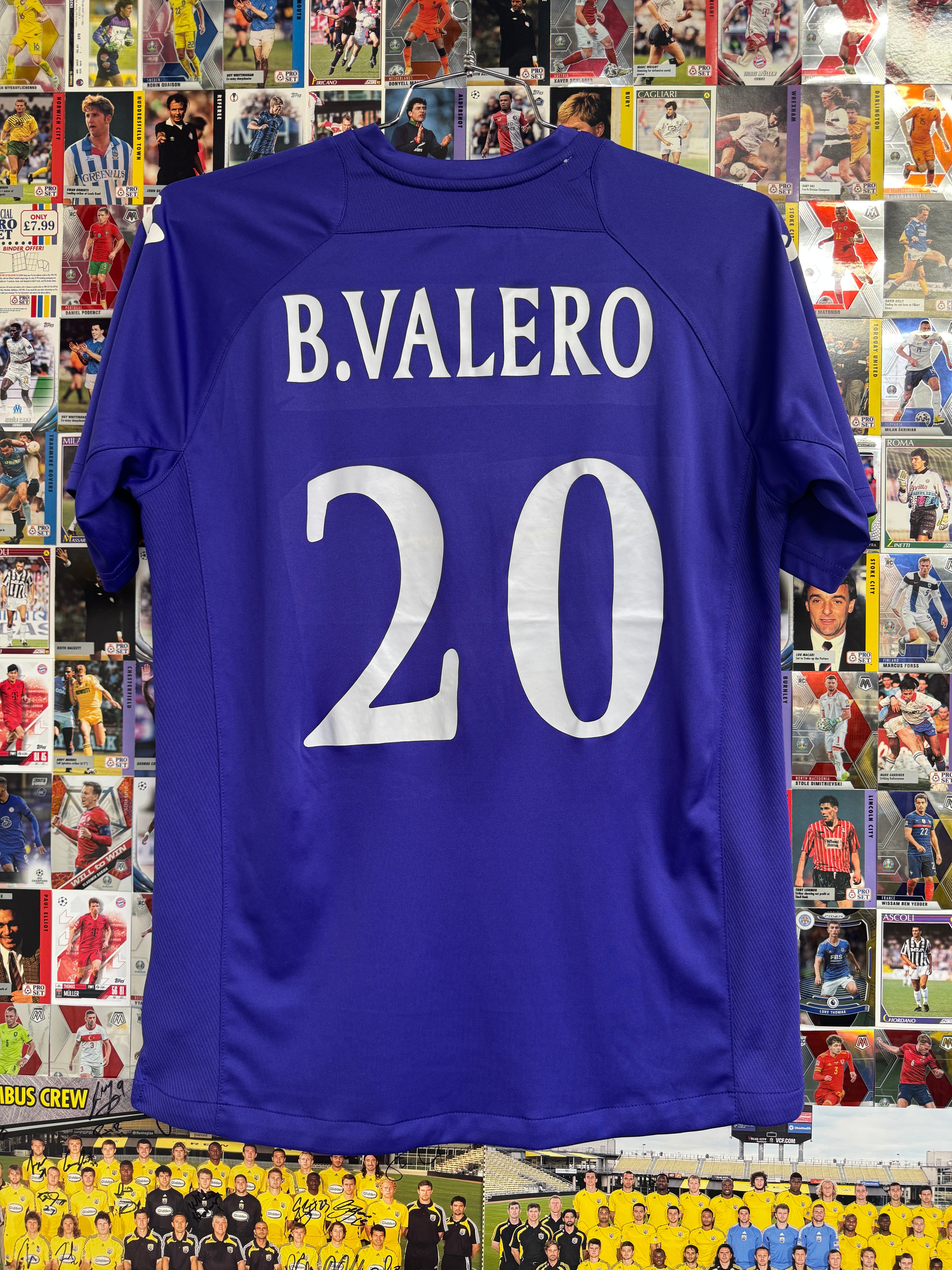 Fiorentina 2013/14 Training Borja Valero #20 Shirt | Retro Screamers