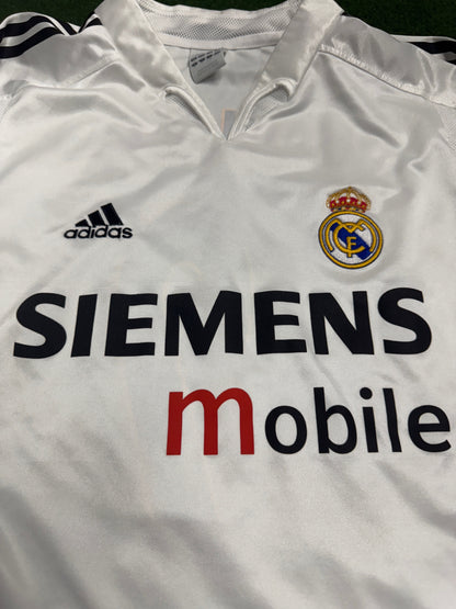 Real Madrid 2004 Ronaldo #9 Home Shirt - L