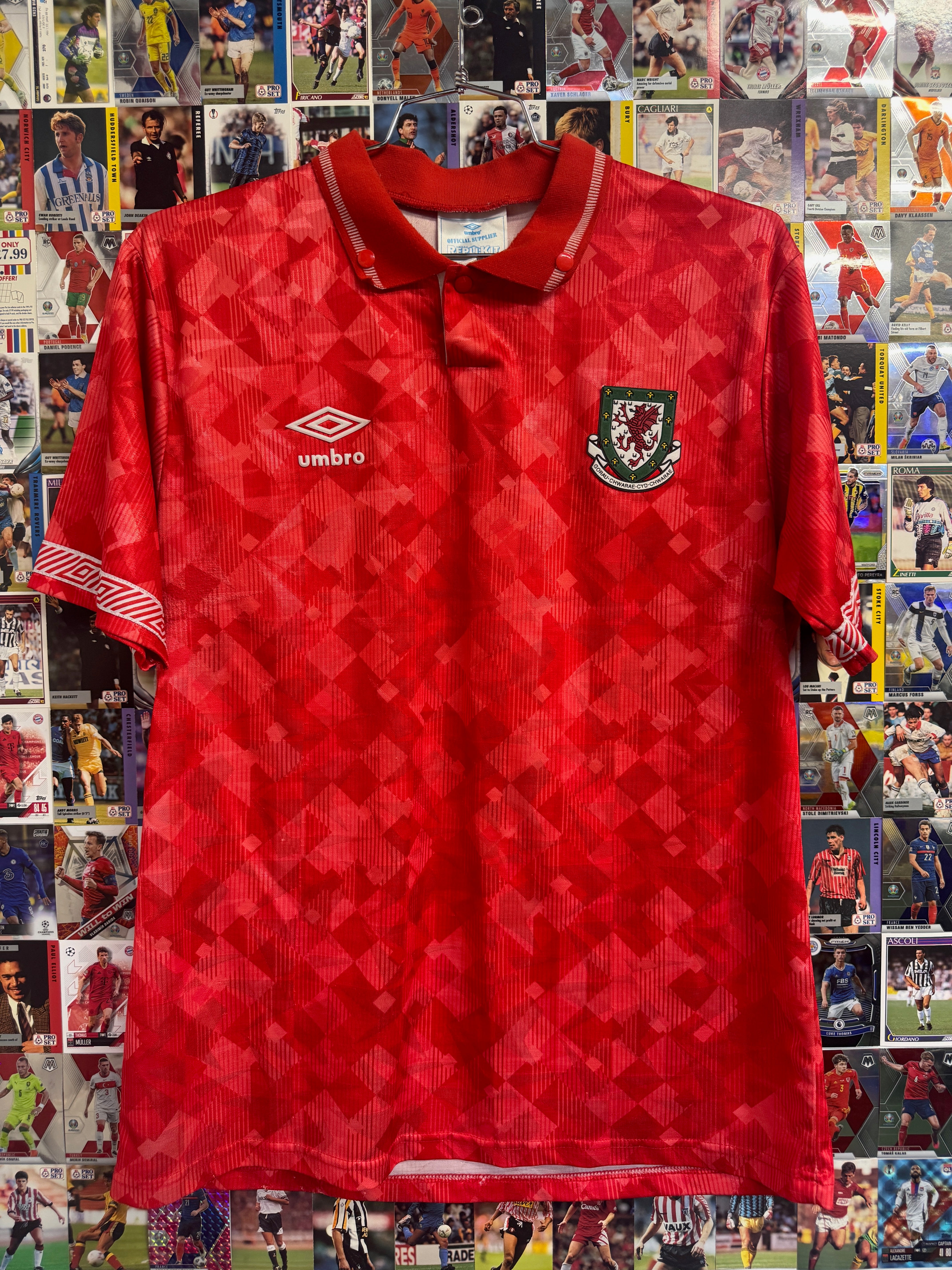 Wales 1990/92 Home Shirt | Retro Screamers