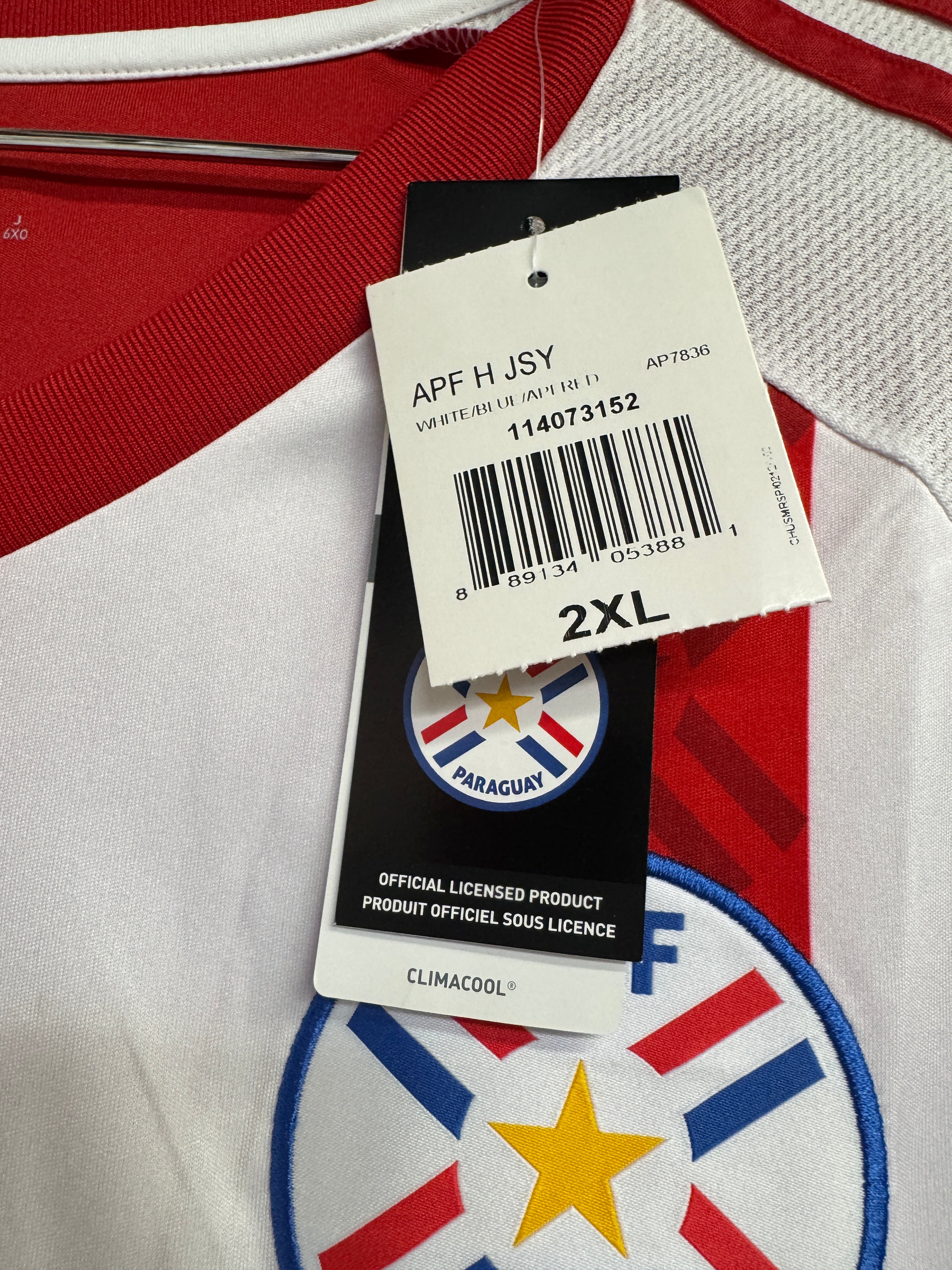 Paraguay 2015/16 Copa America Home Shirt | Retro Screamers