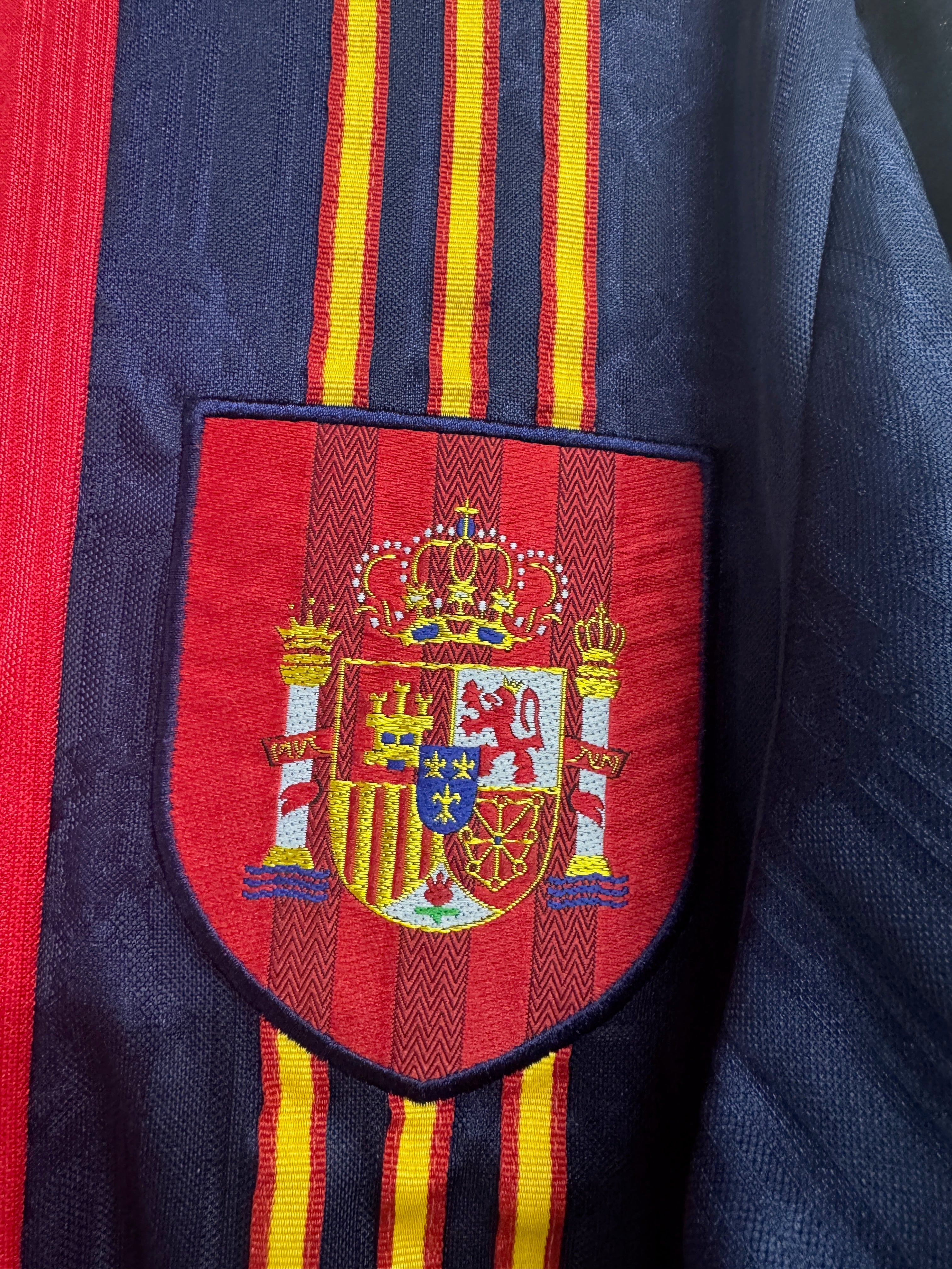 Spain 1996/97 Home Shirt | Retro Screamers