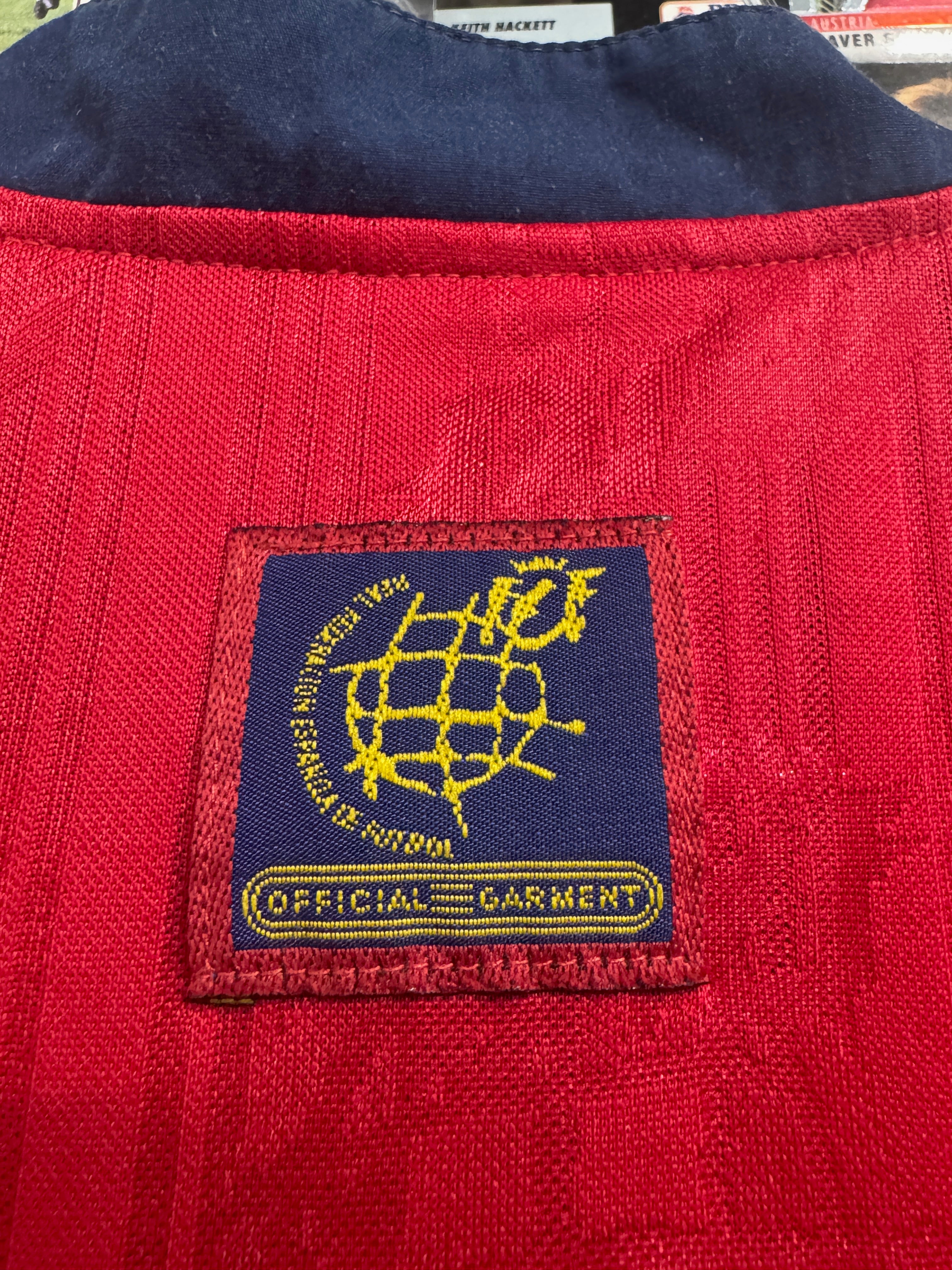 Spain 1996/97 Home Shirt | Retro Screamers
