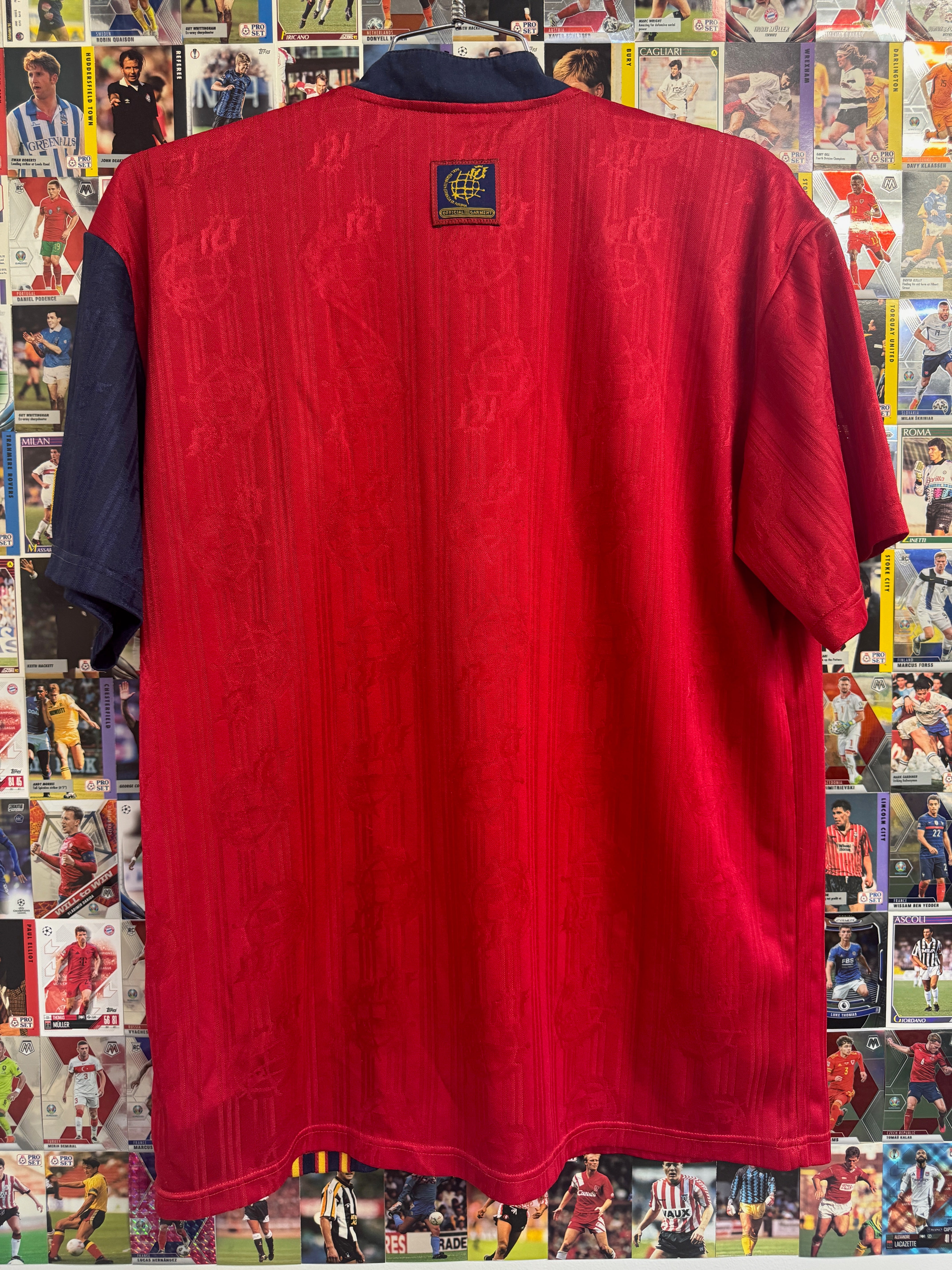 Spain 1996/97 Home Shirt | Retro Screamers