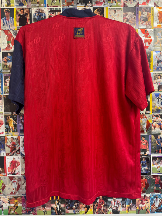 Spain 1996/97 Home Shirt | Retro Screamers