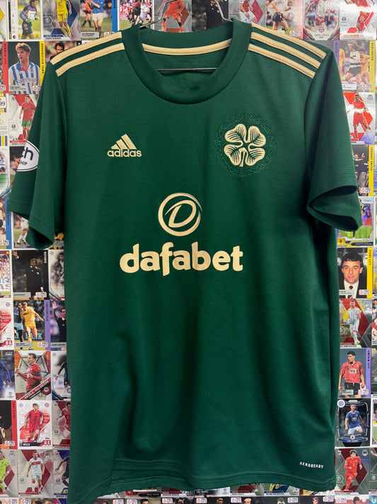 Celtic 2021/22 Kyogo #8 Away Shirt | Retro Screamers