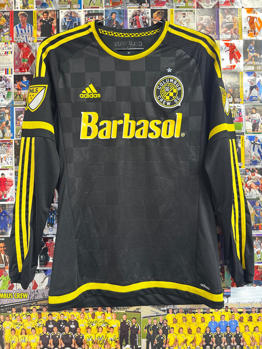 Columbus Crew 2015/16 Away Longsleeve Shirt | Retro Screamers
