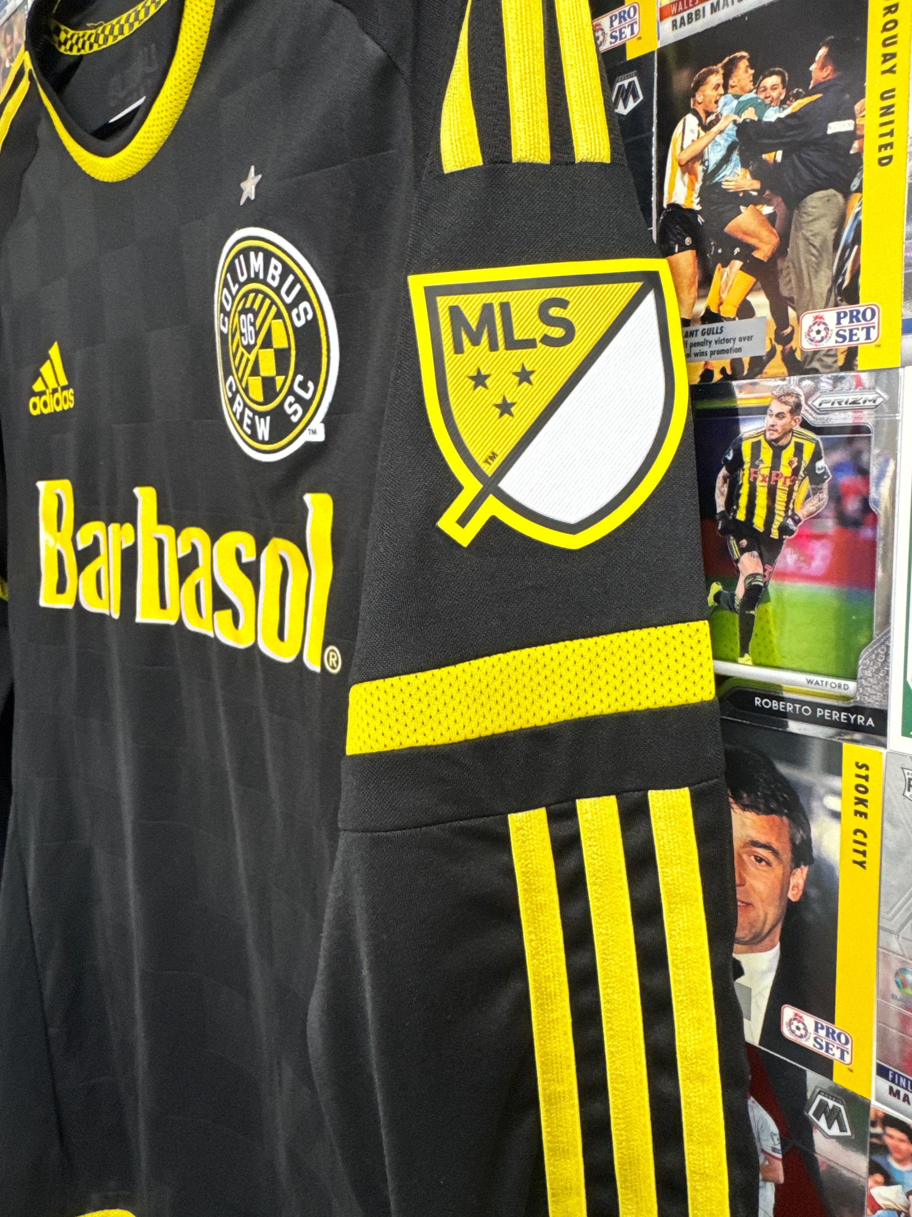 Columbus Crew 2015/16 Away Longsleeve Shirt | Retro Screamers