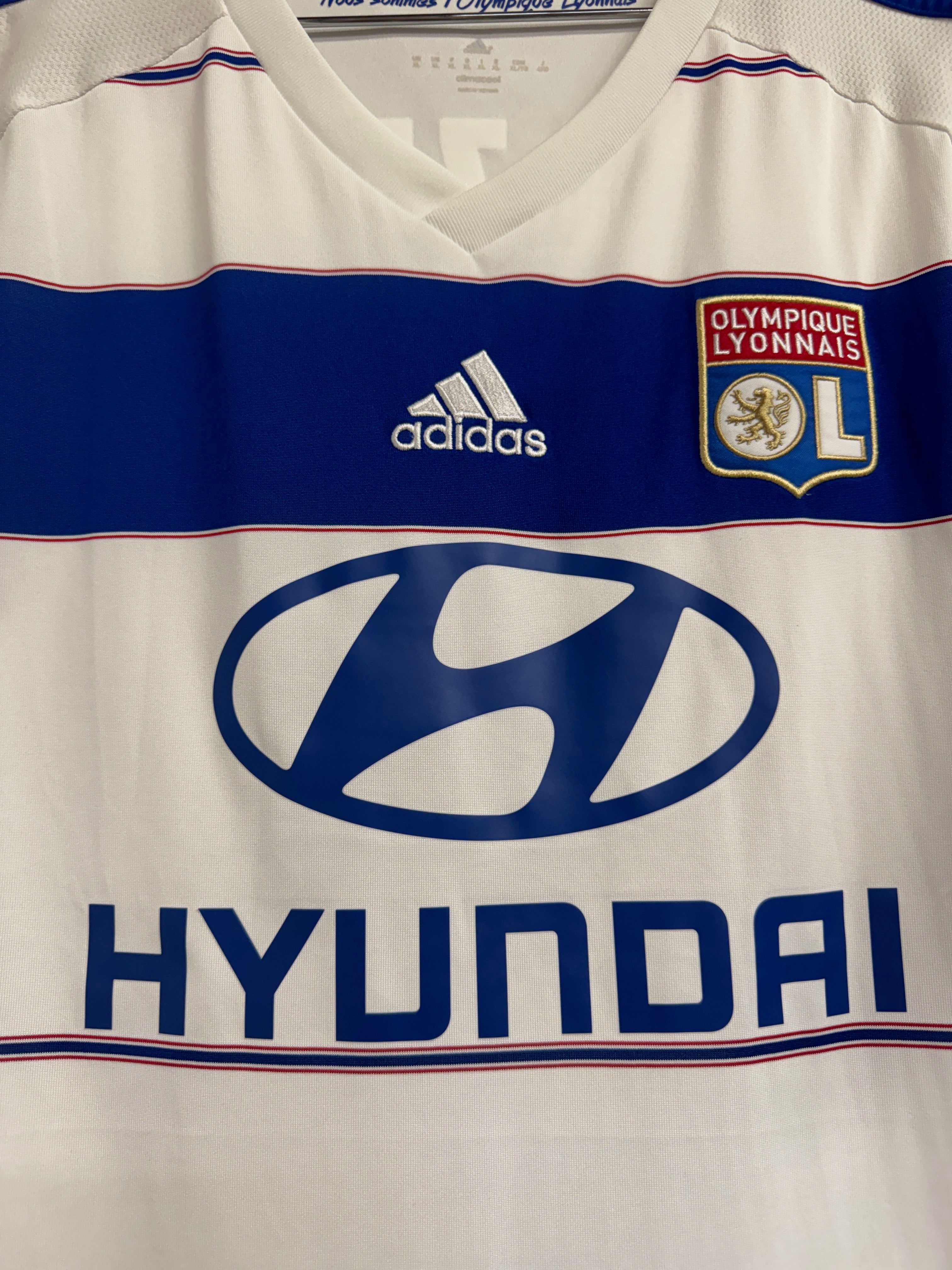 Lyon 2015/16 Alexandre Lacazette #10 Home Shirt - XL