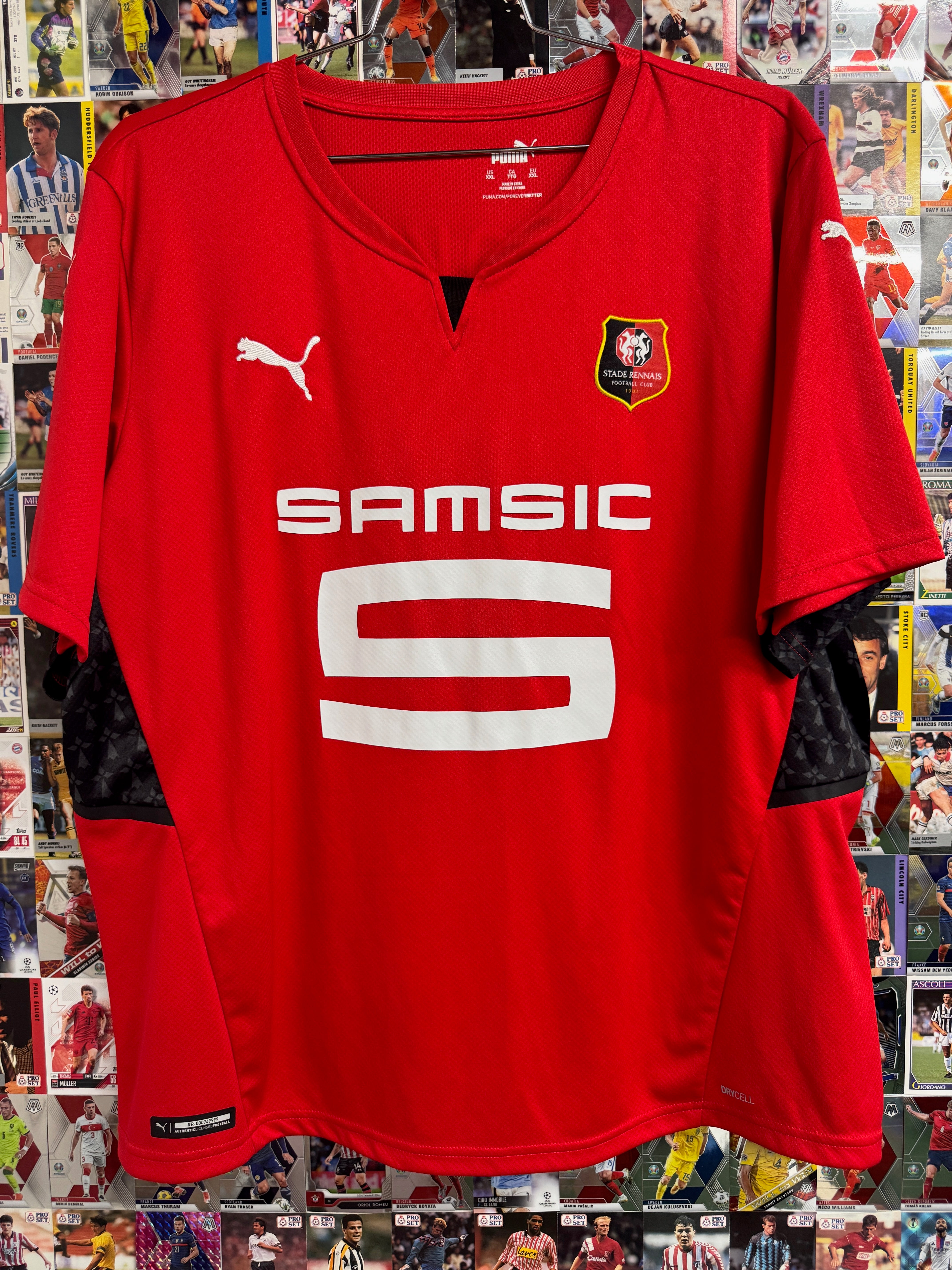 Stade Rennais 2021/22 Jérémy Doku Heimtrikot - XXL