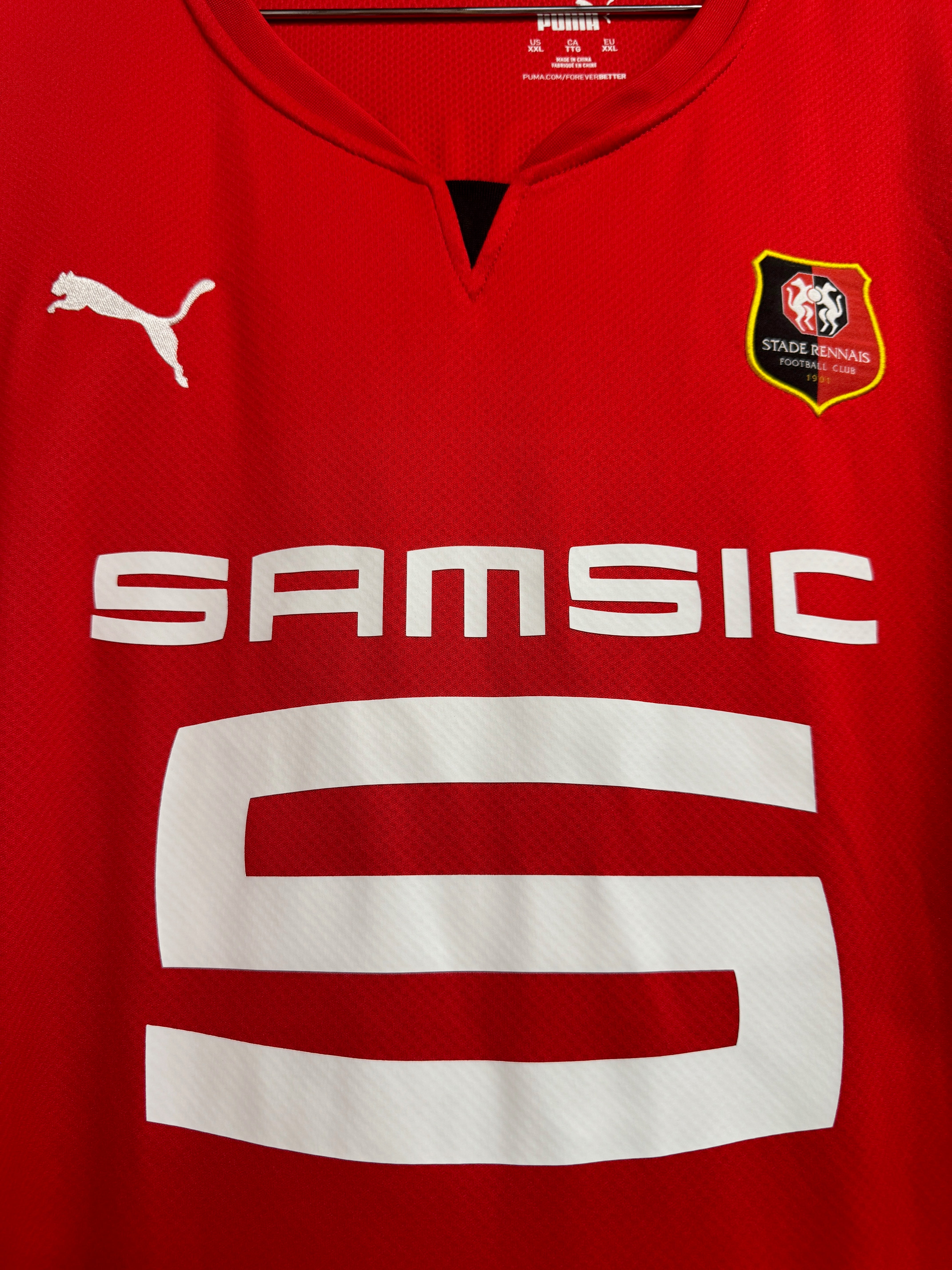 Stade Rennais 2021/22 Jérémy Doku Heimtrikot - XXL