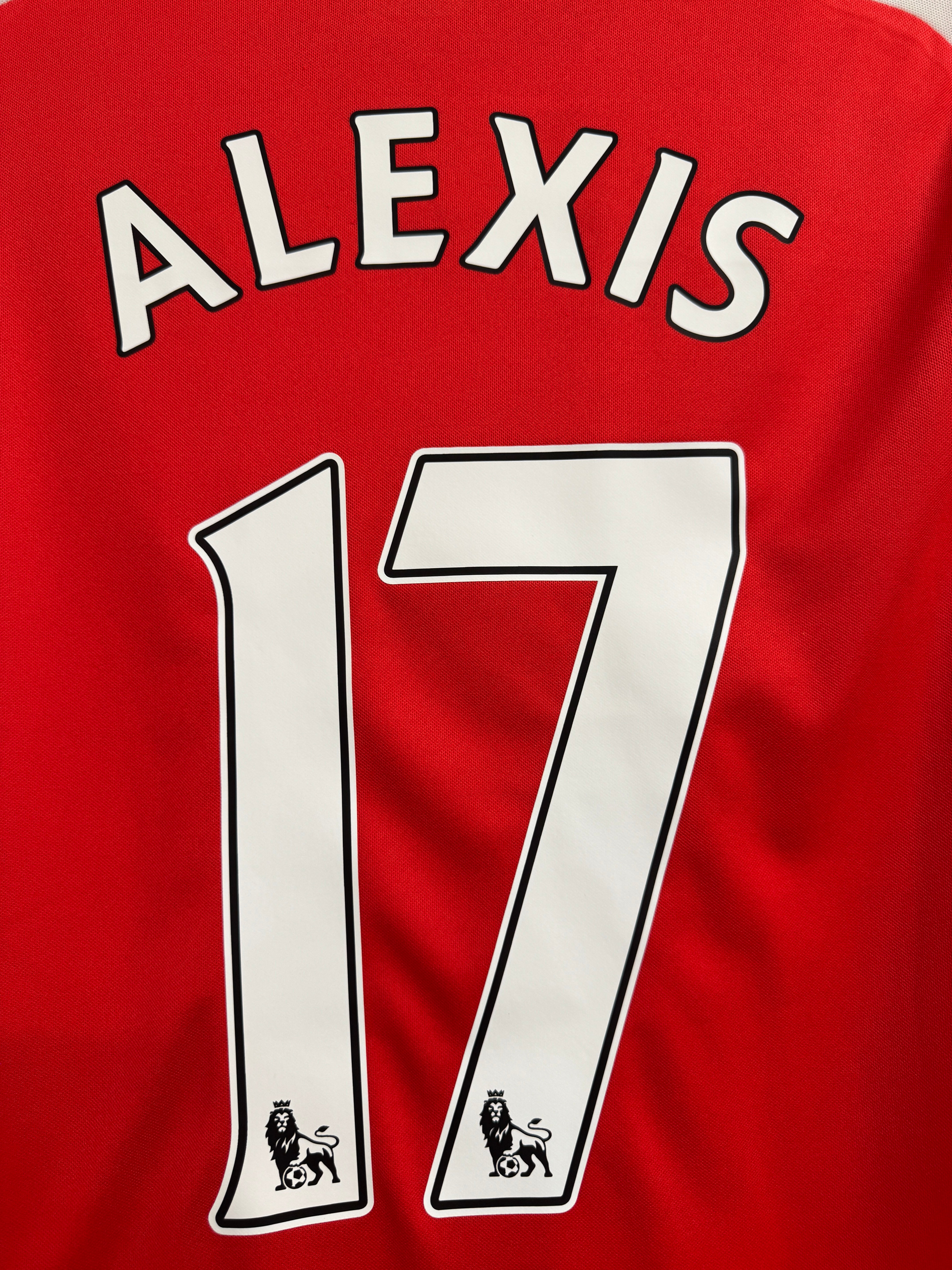 Arsenal 2014/15 Alexis Sanchez #17 Home Shirt - XL