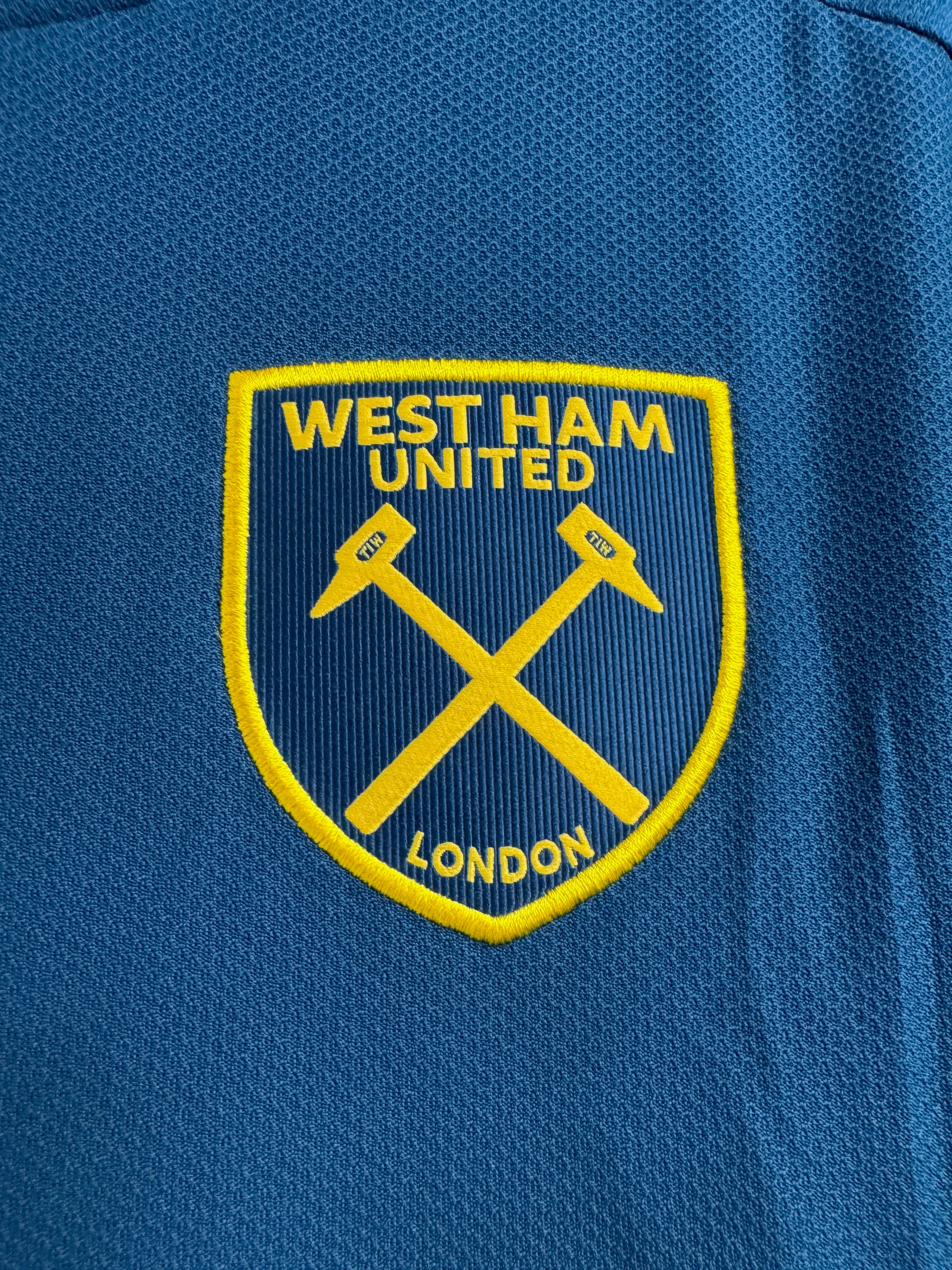 West Ham United 2018/19 Declan Rice #41 Auswärtstrikot Langarm - M