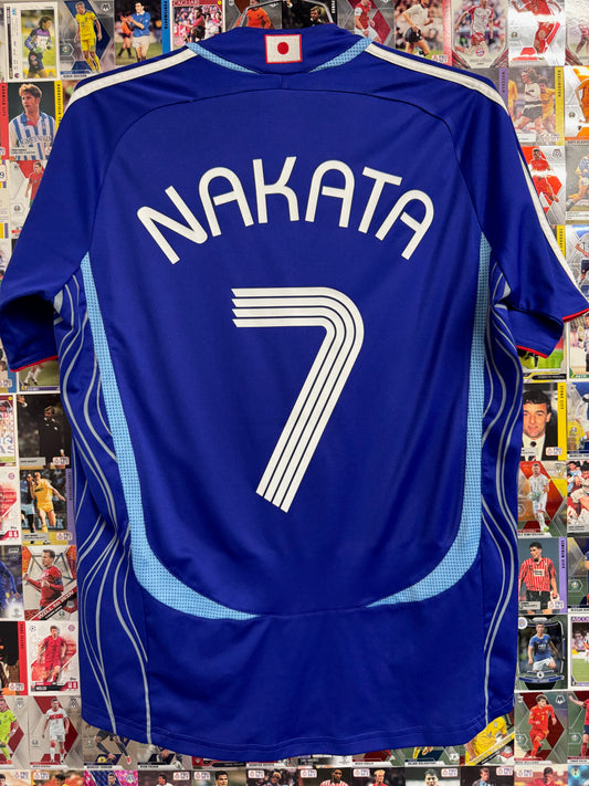 Japan 2006/08 Hidetoshi Nakata #7 Home Shirt - M