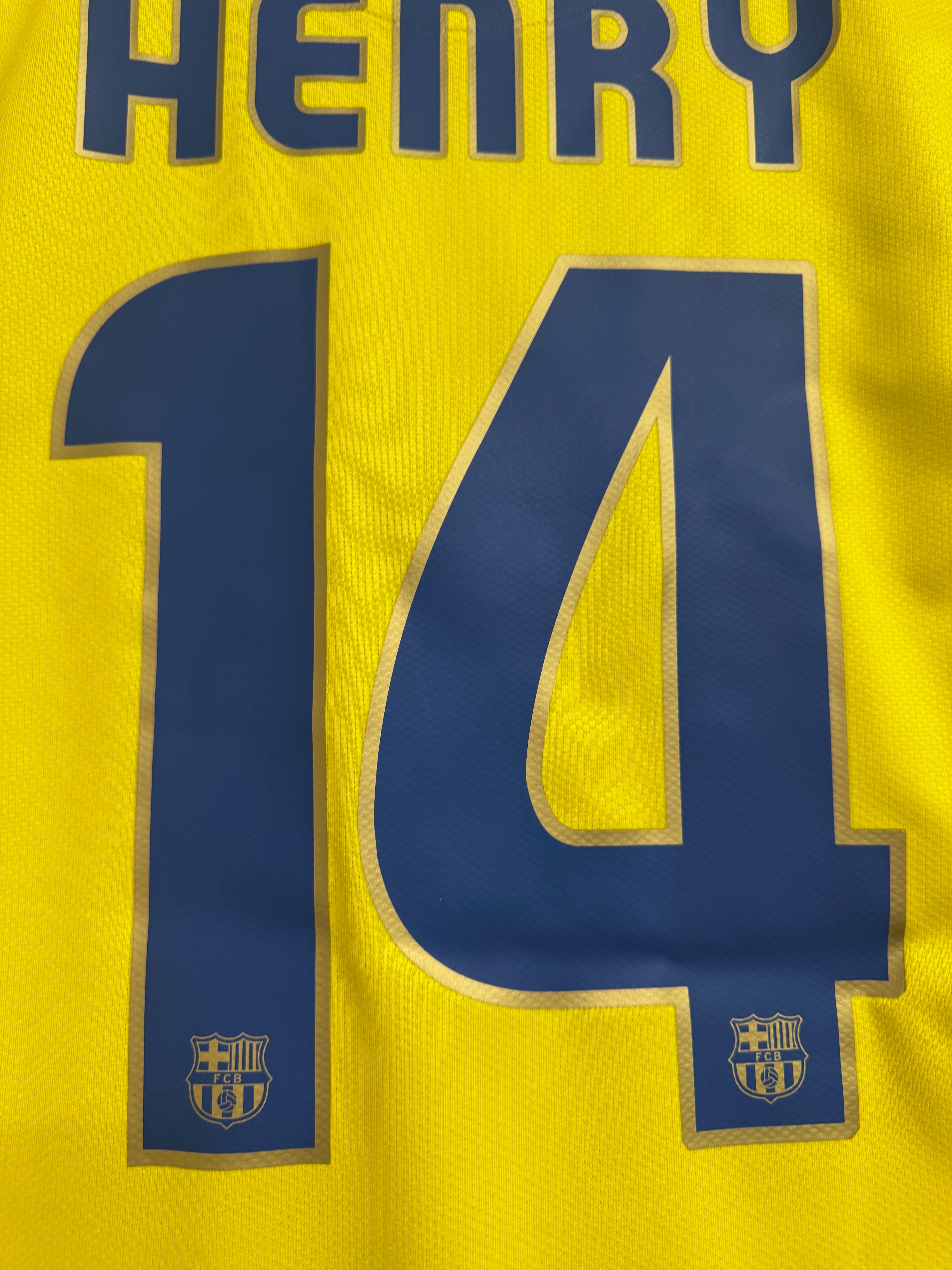 Barcelona 2008/09 Thierry Henry #14 Auswärtstrikot - M