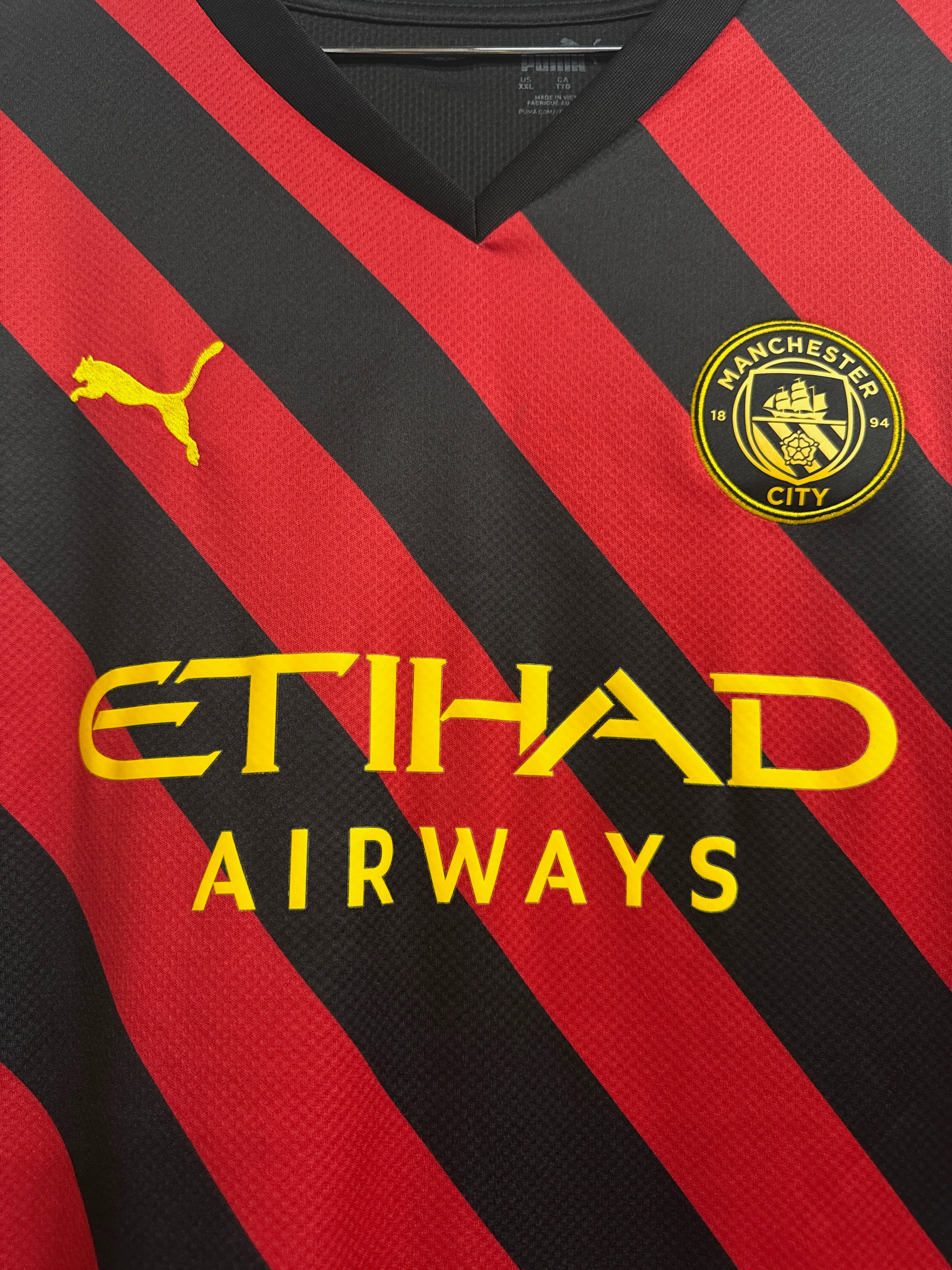 Manchester City 2022/23 Erling Haaland #9 Auswärtstrikot – XXL