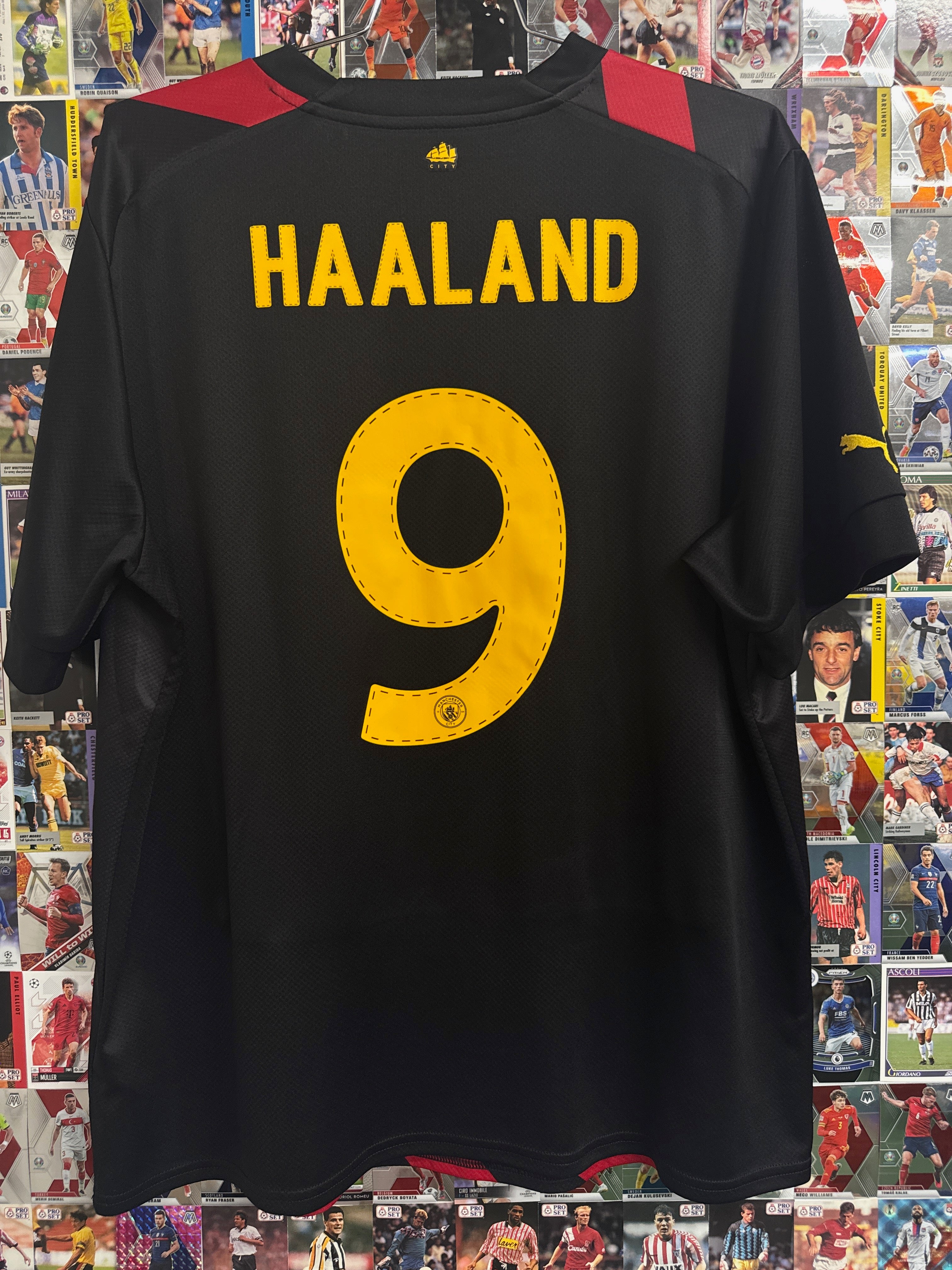 Manchester City 2022/23 Erling Haaland #9 Auswärtstrikot – XXL