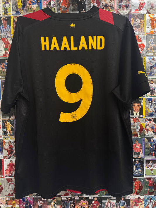 Manchester City 2022/23 Erling Haaland #9 Away Shirt - XXL