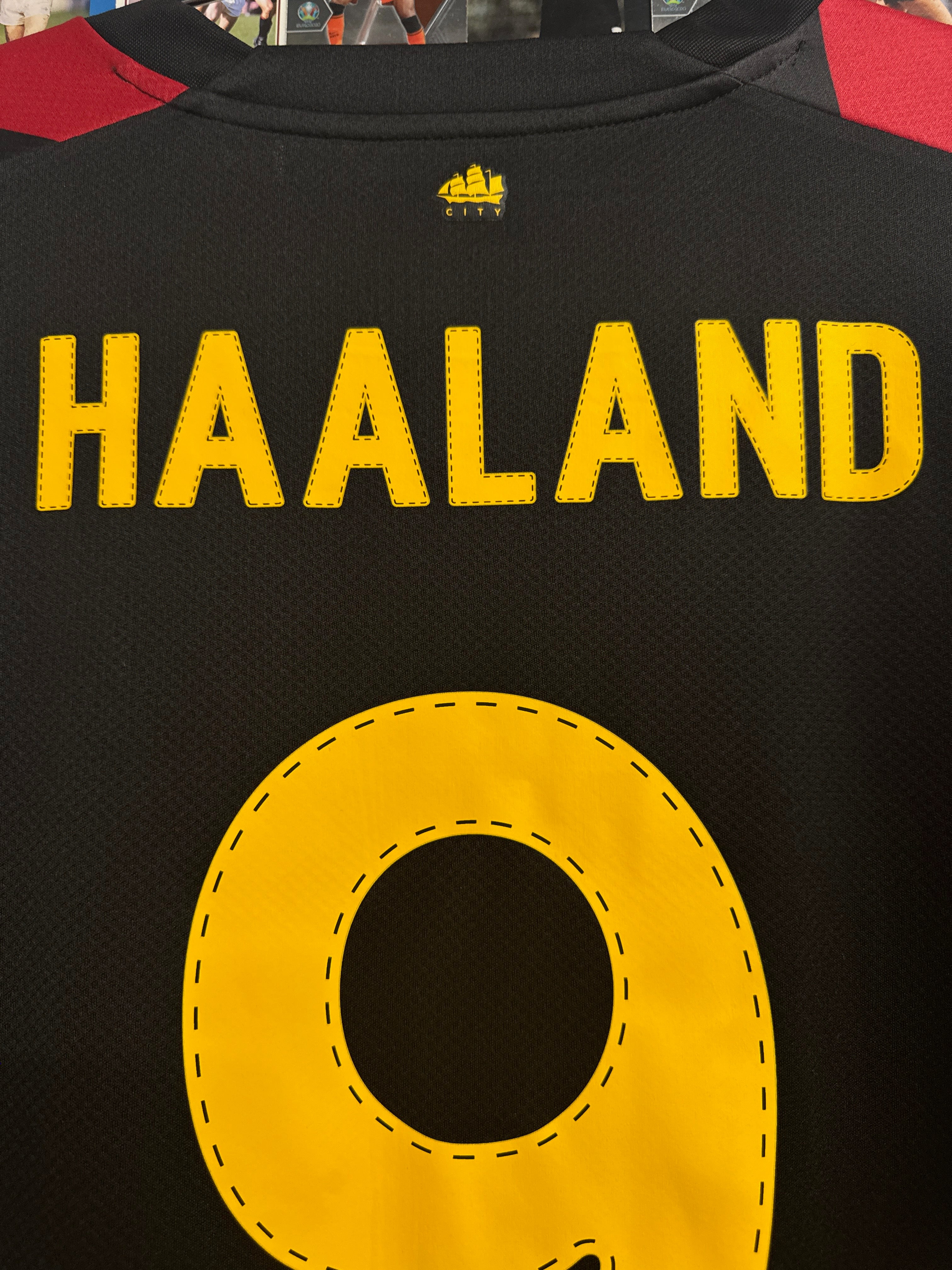 Manchester City 2022/23 Erling Haaland #9 Auswärtstrikot – XXL