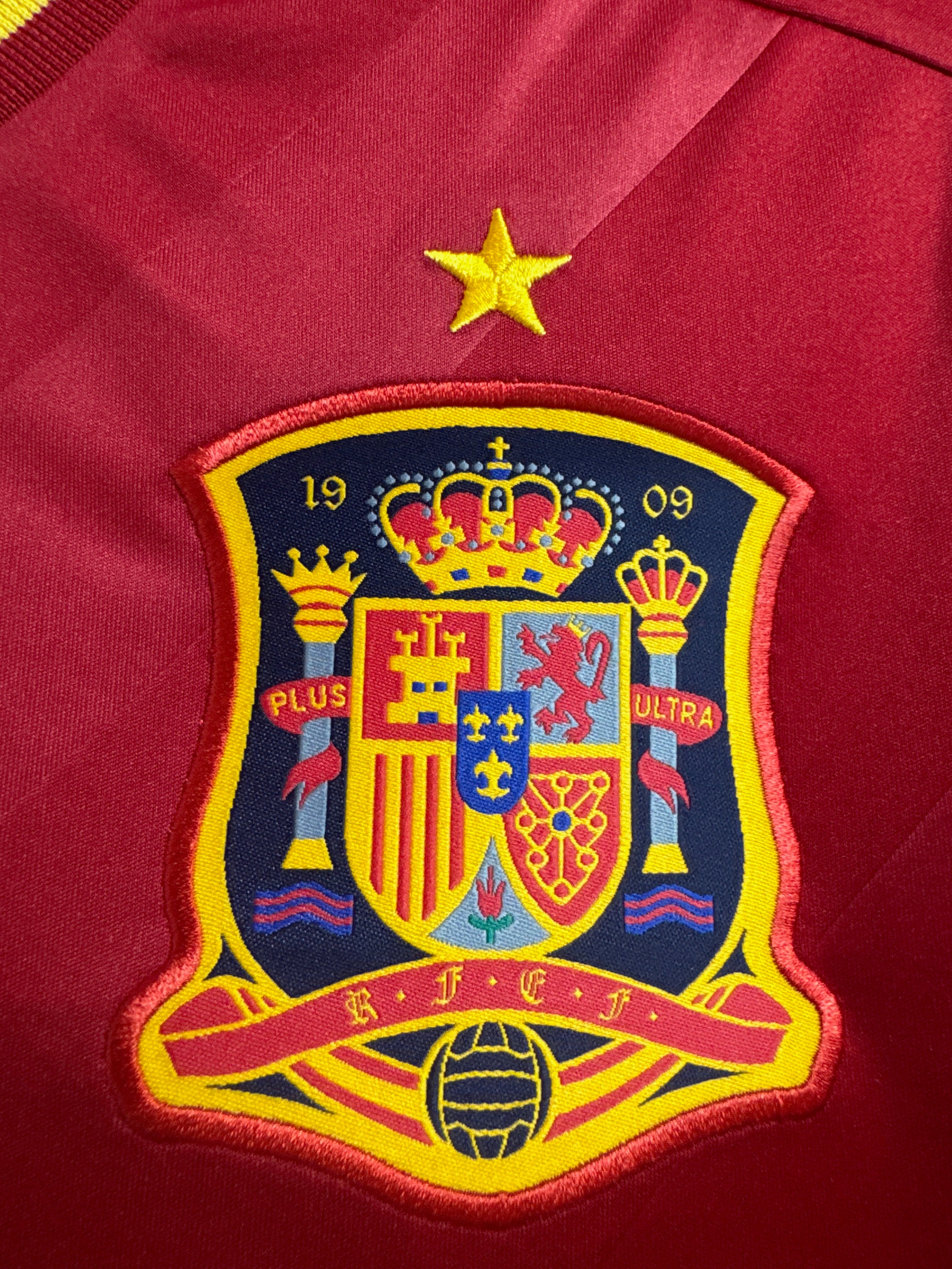 Spanien 2011/12 Andres Iniesta #6 Heimtrikot - L