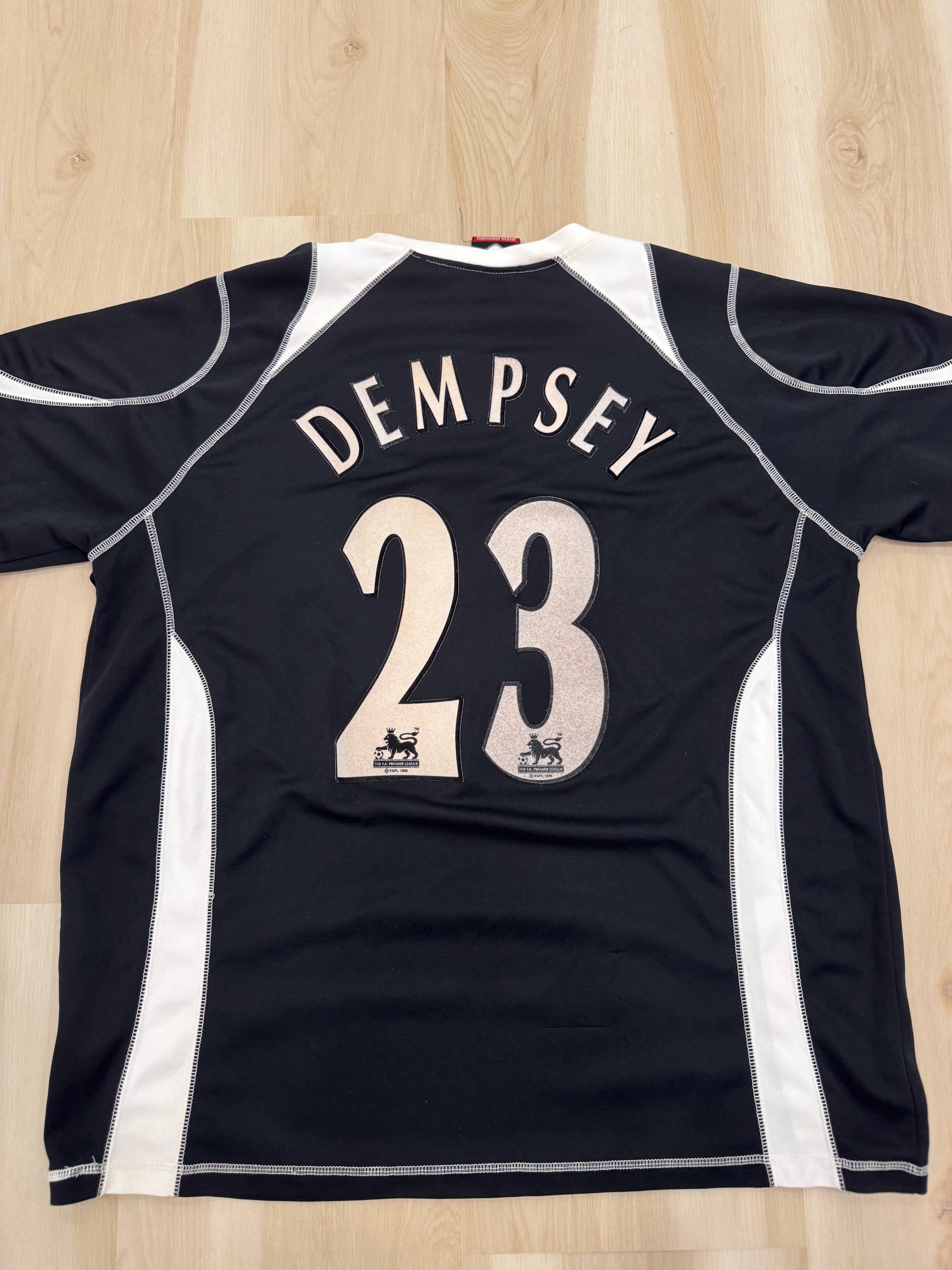 Fulham 2006/07 Clint Dempsey #23 Away | Retro Screamers