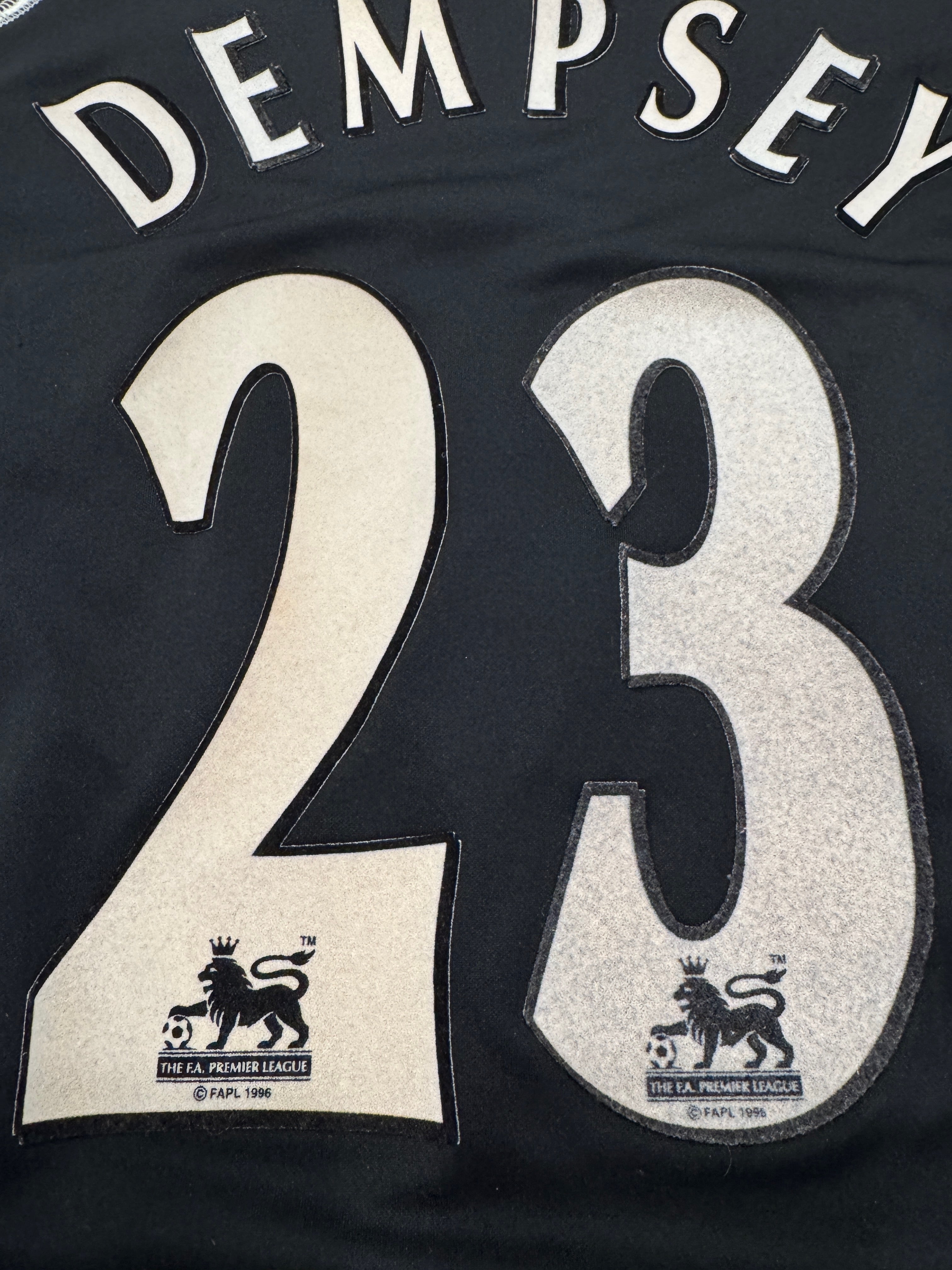Fulham 2006/07 Clint Dempsey #23 Away | Retro Screamers