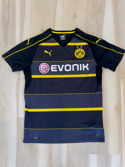 Dortmund 2016 Aubameyang #17 Away Shirt - L