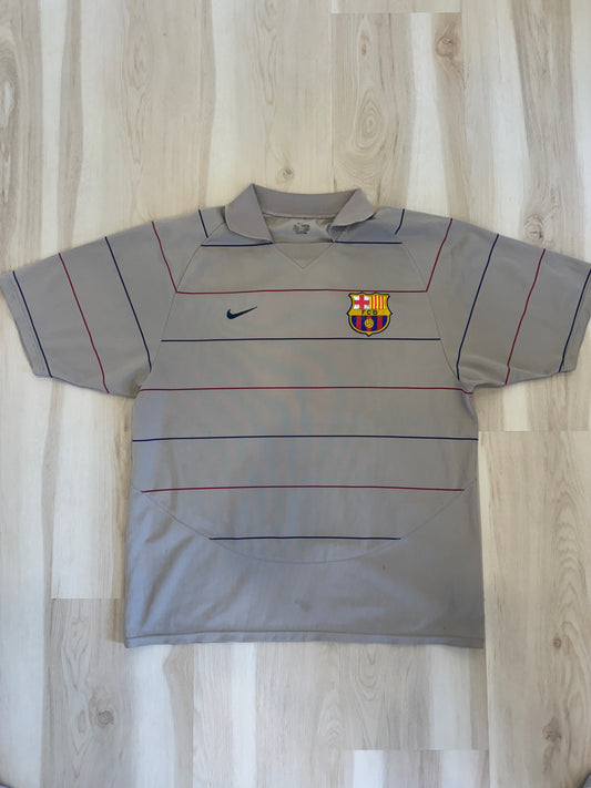 Barcelona 2003 Ronaldinho #10 Away Shirt - L