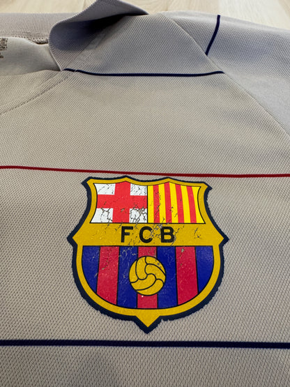 Barcelona 2003 Ronaldinho #10 Away Shirt - L