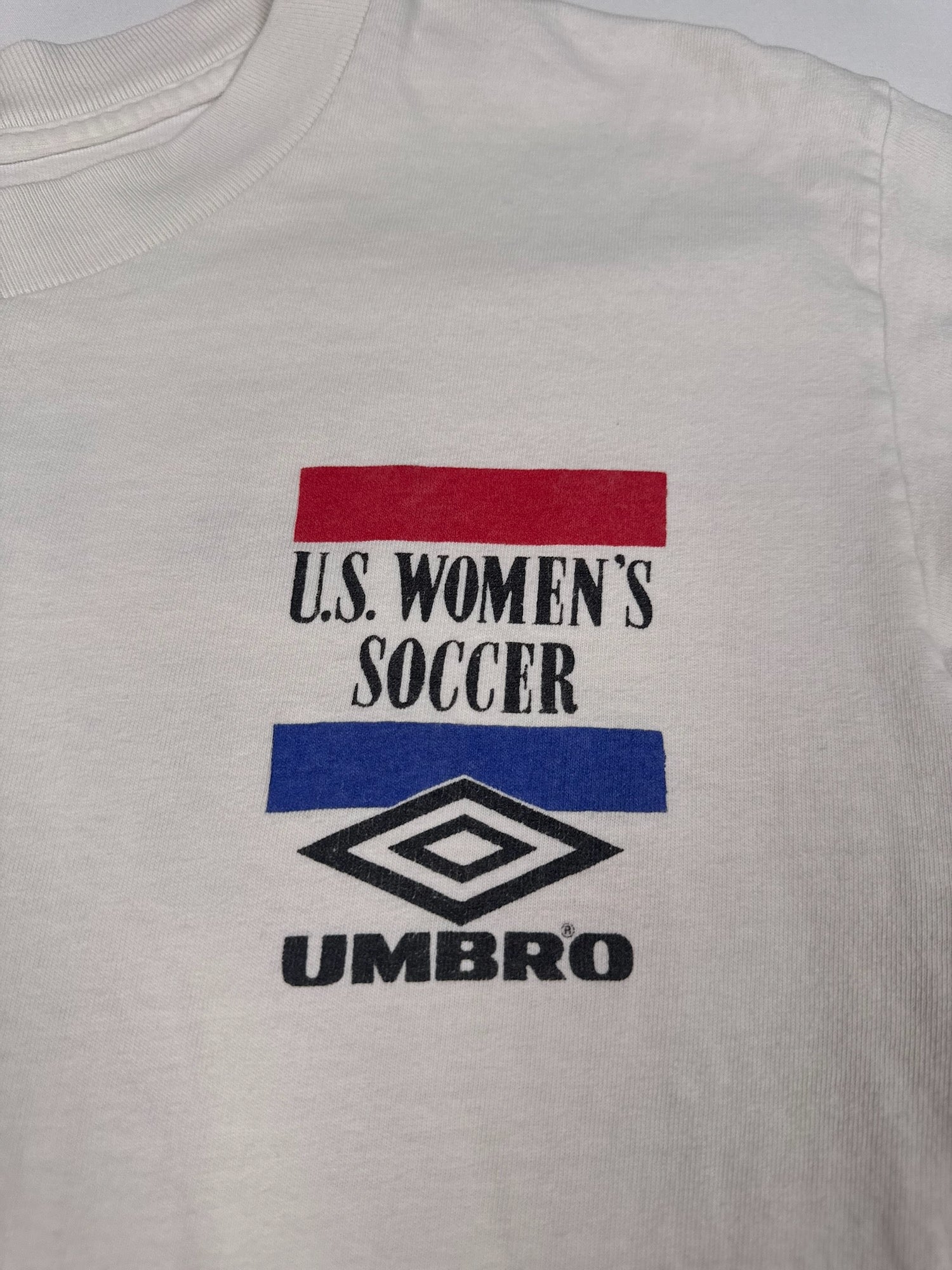 Vintage USA USWNT US Damen-Fußball T-Shirt - M