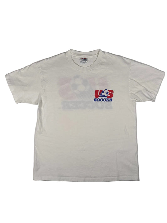 Vintage US Soccer T-Shirt - L