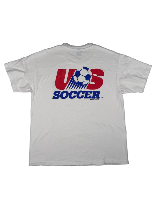 Vintage US Soccer T-Shirt - L